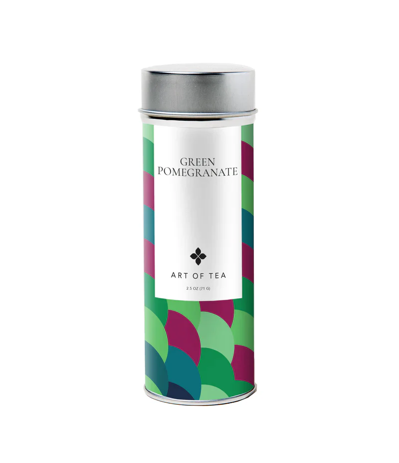 GREEN POMEGRANATE LOOSE TEA TIN