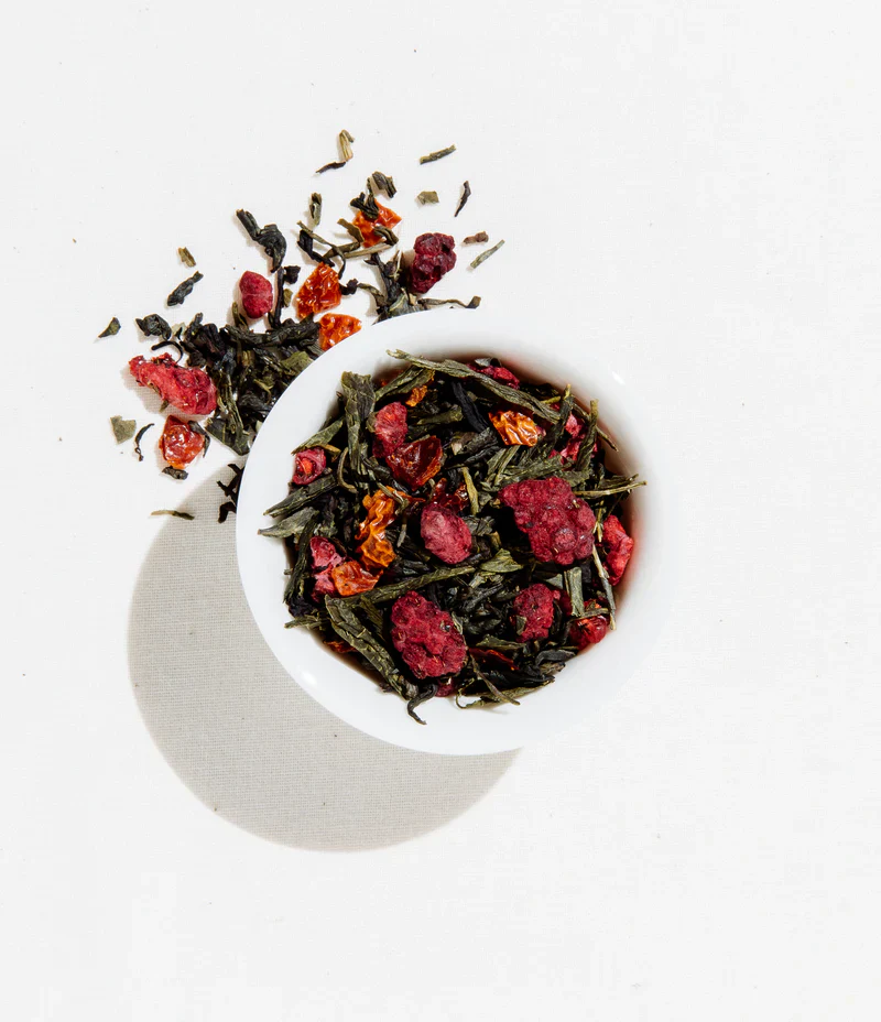 GREEN POMEGRANATE LOOSE TEA TIN - Image 2