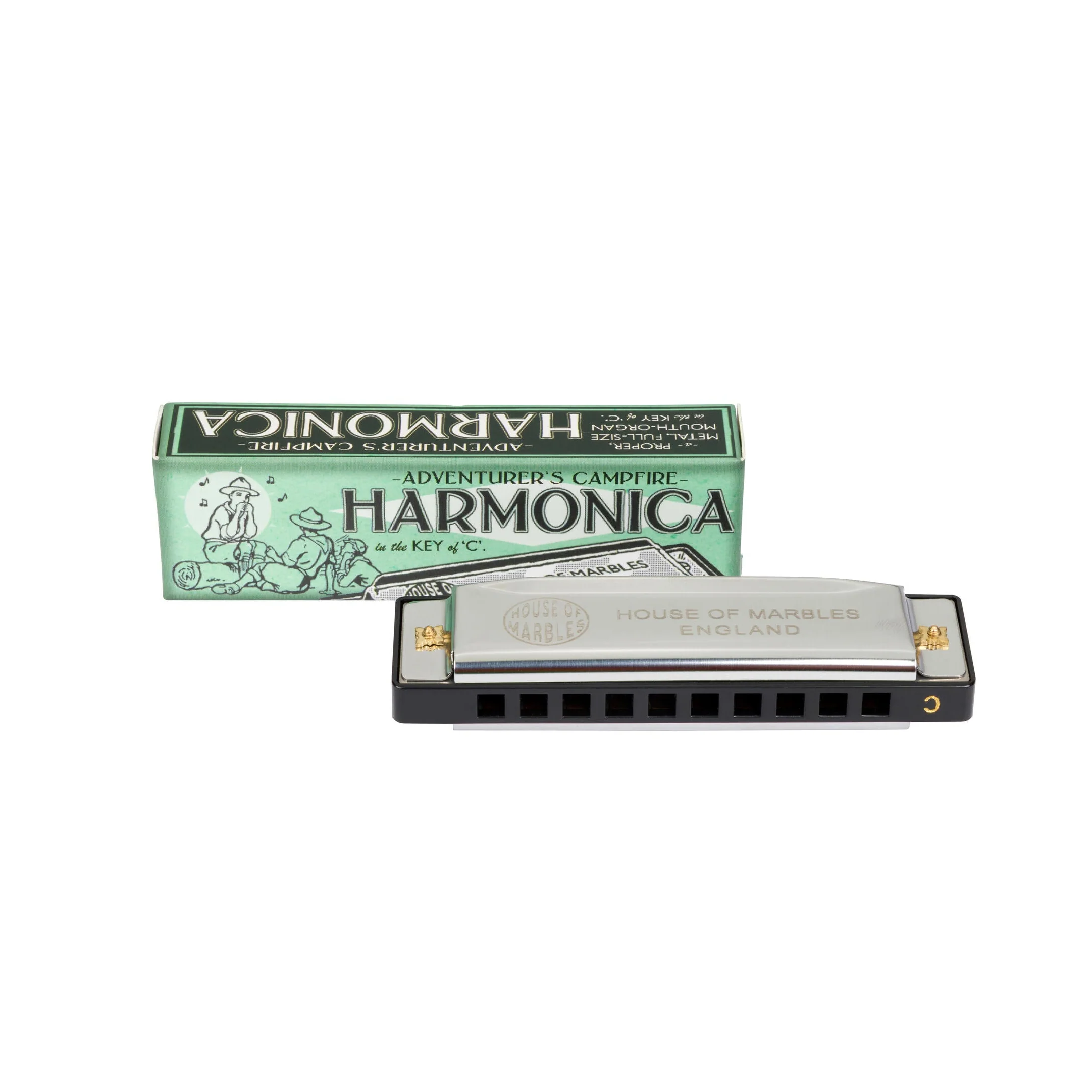 ADVENTURER'S CAMPFIRE HARMONICA