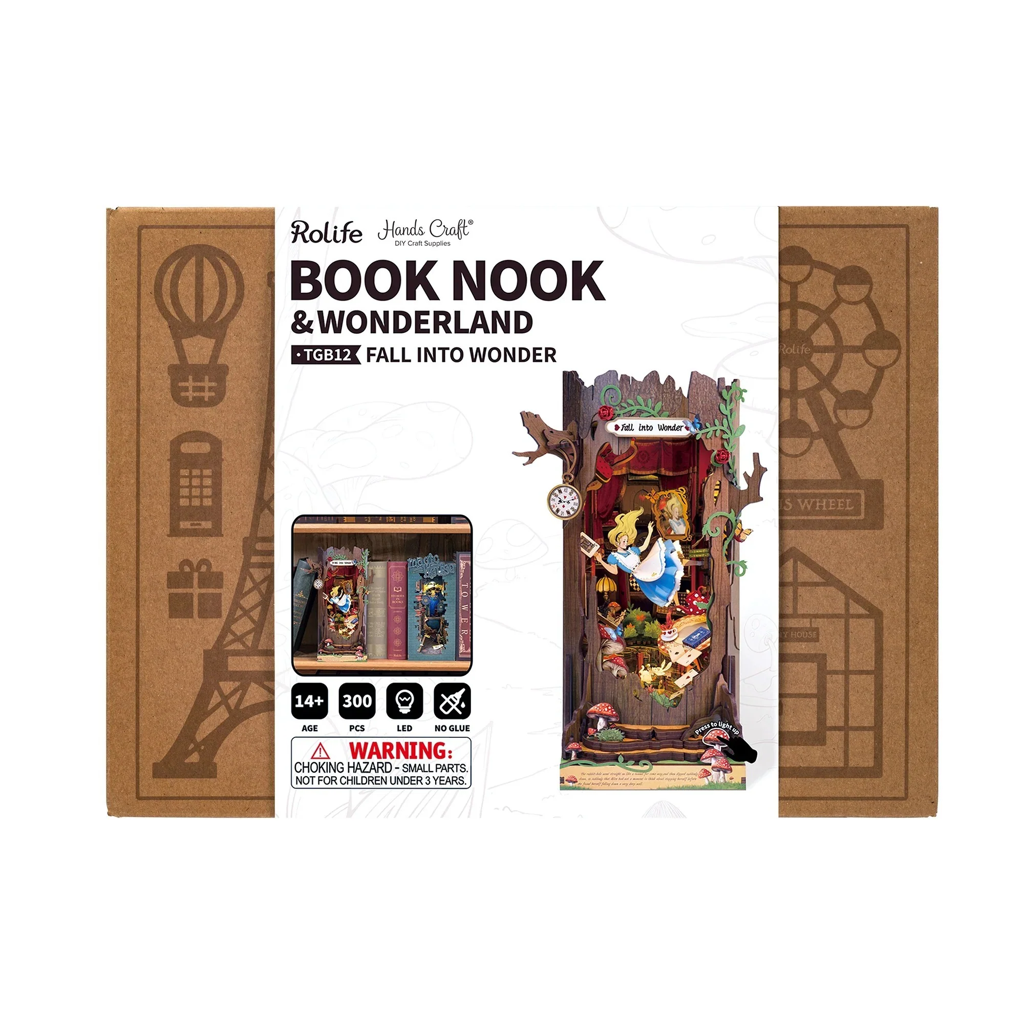 ALICE'S FALL INTO WONDER BOOKNOOK KIT - Image 3