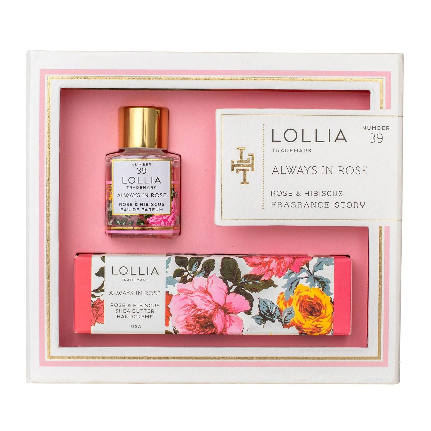 ALWAYS IN ROSE FRAGRANCE STORY SET