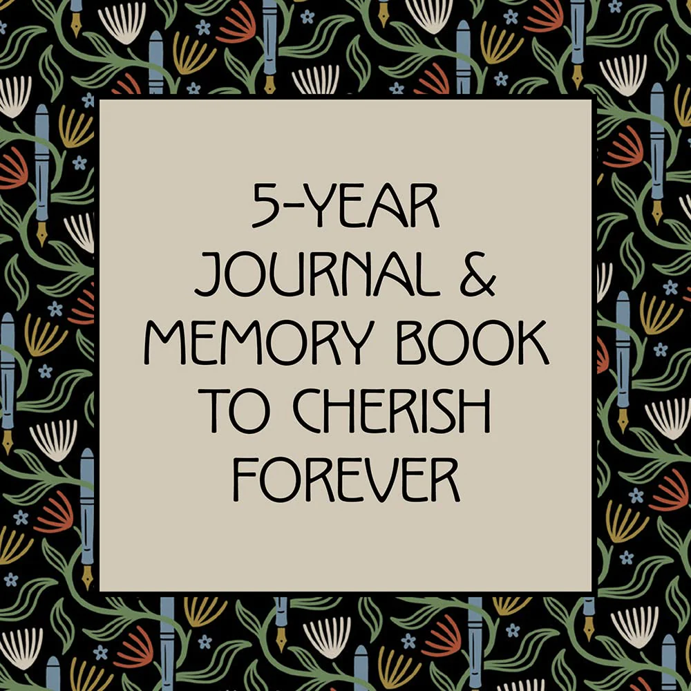 ART NOUVEAU FLORALS - ONE LINE A DAY MEMORY BOOK - Image 6