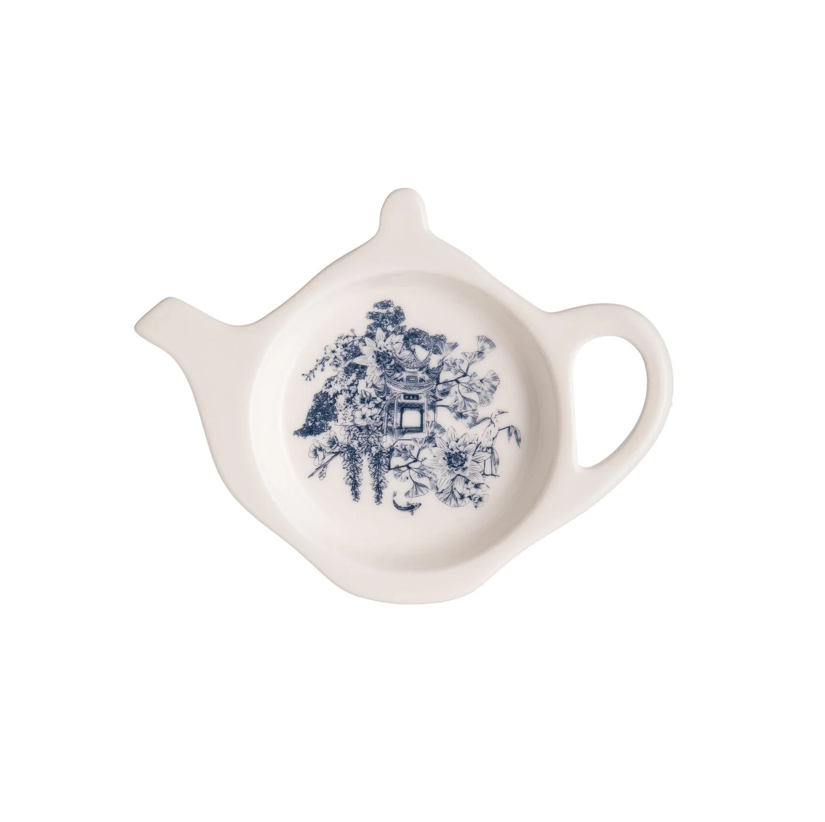 HUNTINGTON ASIAN GARDENS TOILE TEA TRIVET