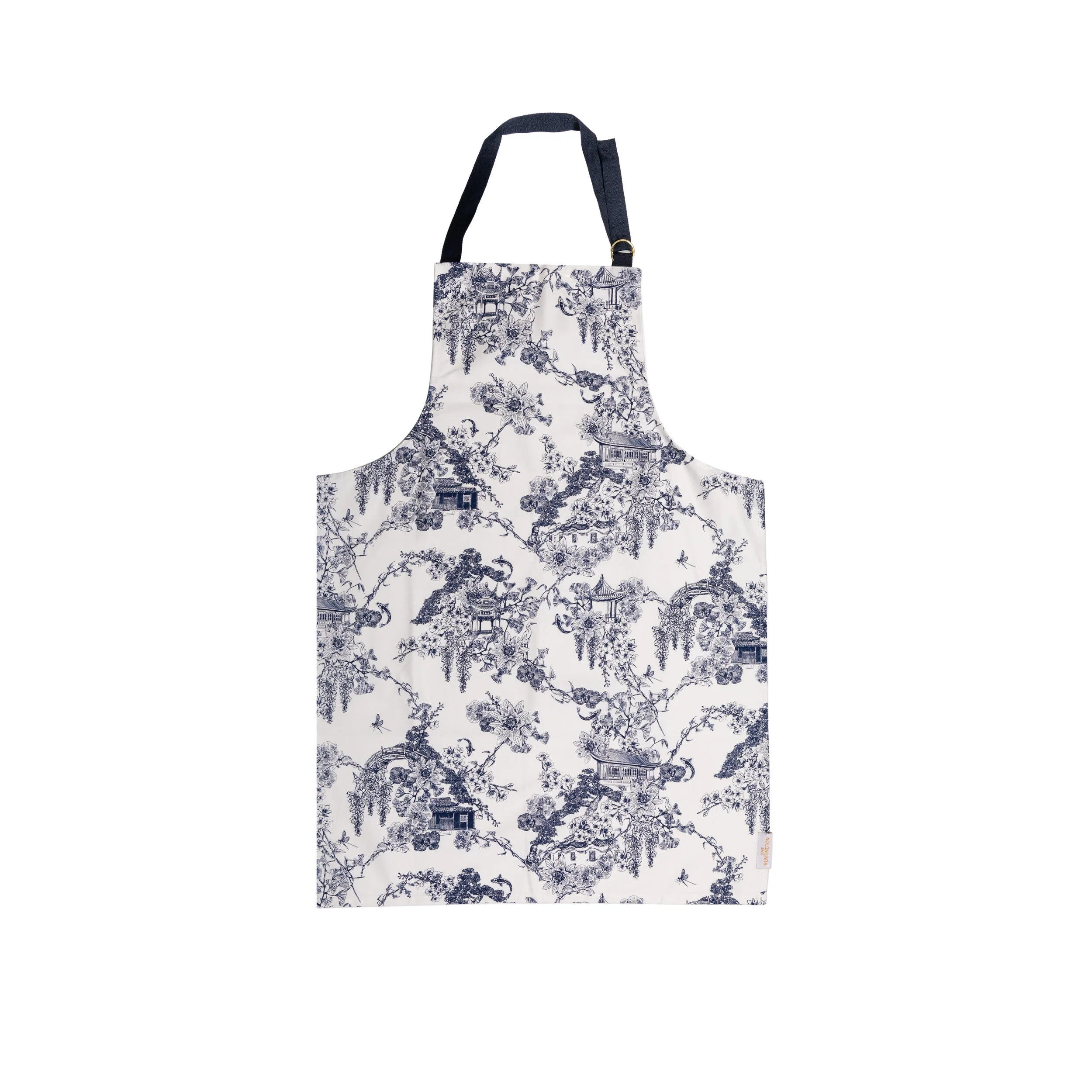 HUNTINGTON ASIAN GARDENS TOILE APRON