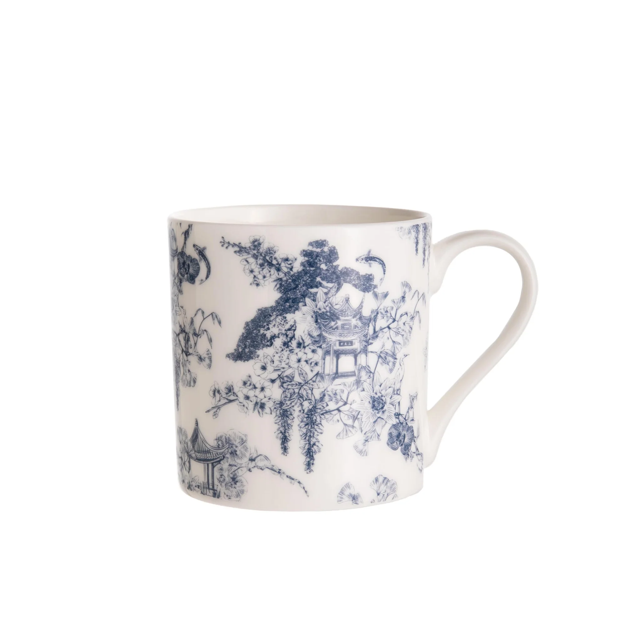 HUNTINGTON ASIAN GARDENS TOILE MUG