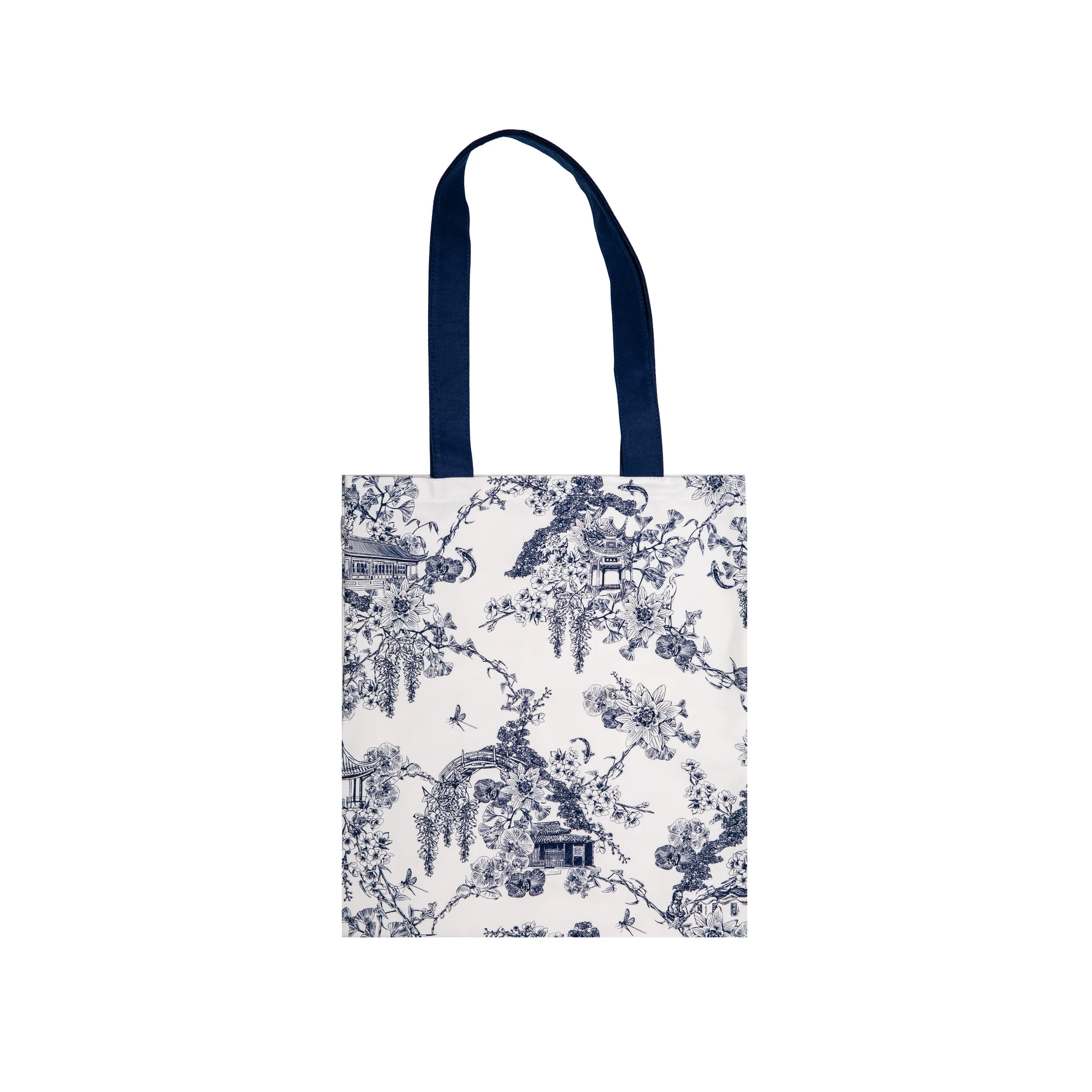 HUNTINGTON ASIAN GARDENS TOILE TOTE