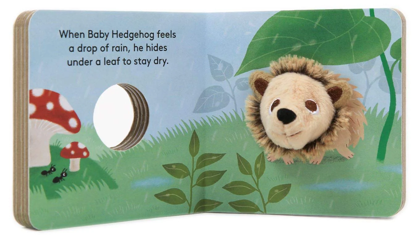 BABY HEDGEHOG FINGER PUPPET BOOK - Image 2