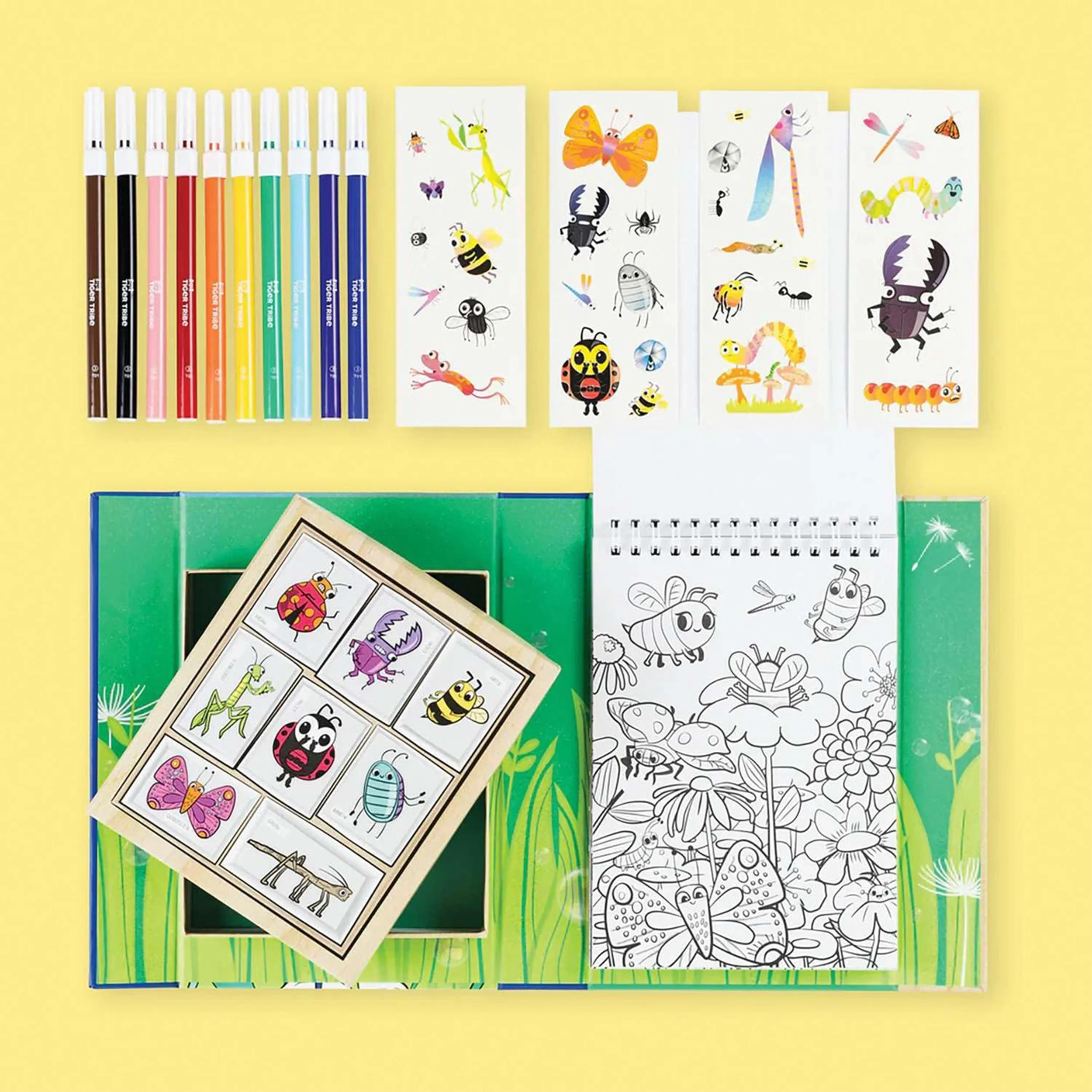 BACKYARD BUGS COLORING SET - Image 5