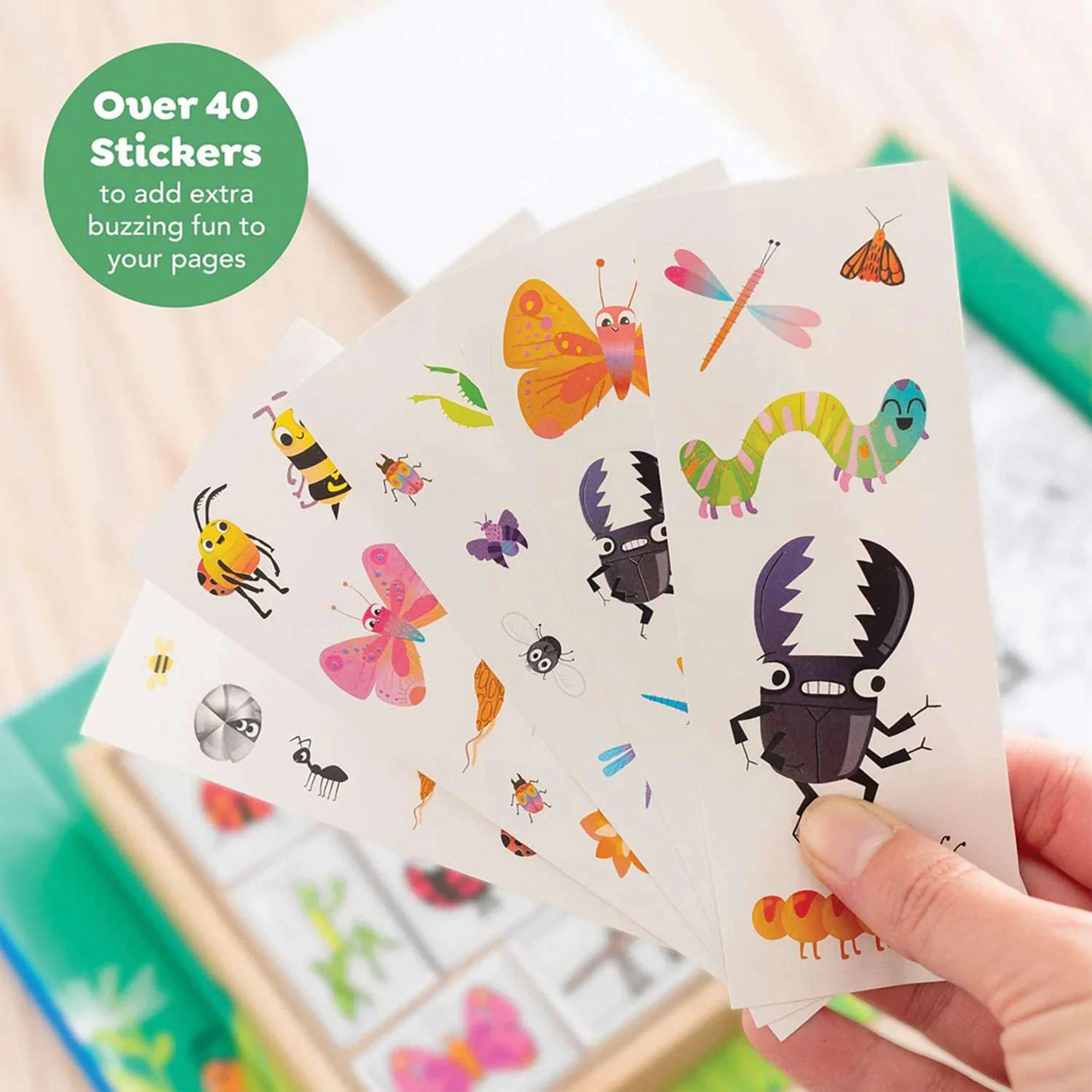 BACKYARD BUGS COLORING SET - Image 6