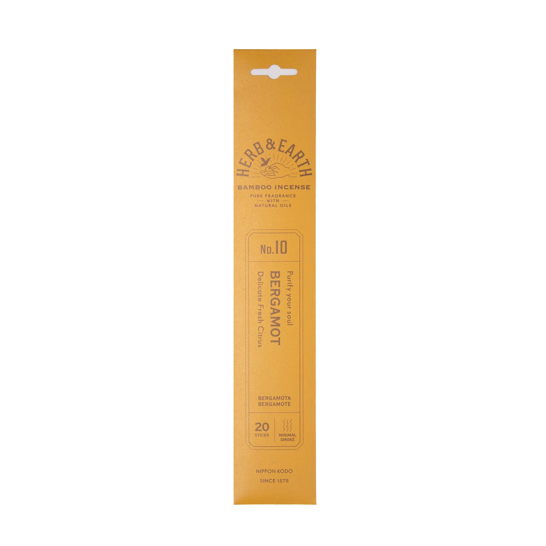 BAMBOO INCENSE - BERGAMOT