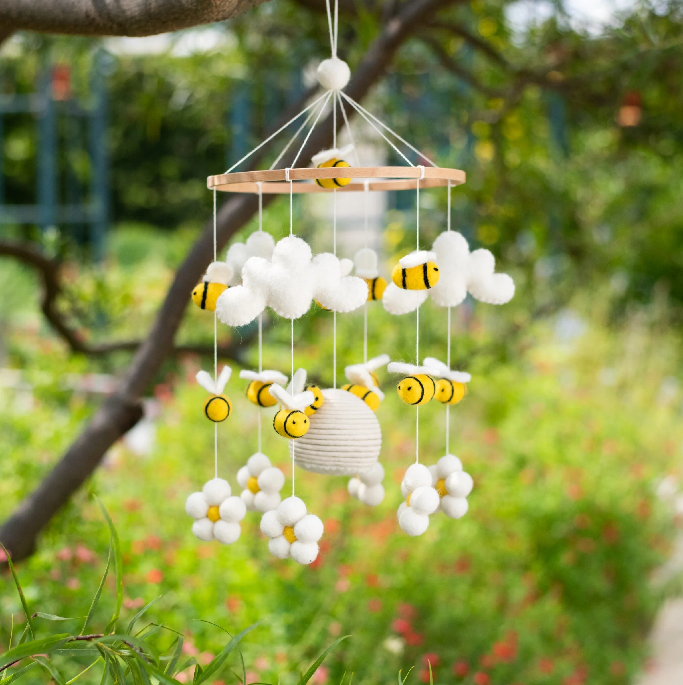 BEE AND FLOWER MOBILE - Image 2