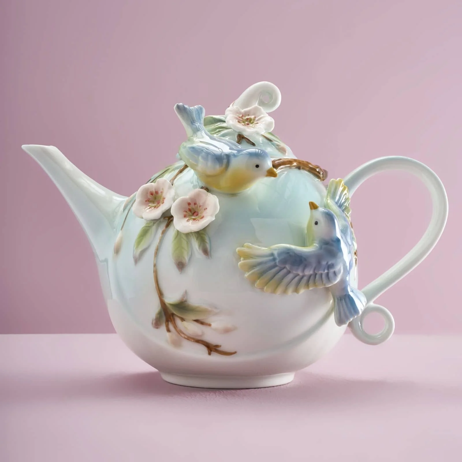BIRDS AND BLOSSOMS TEA SET - Image 2