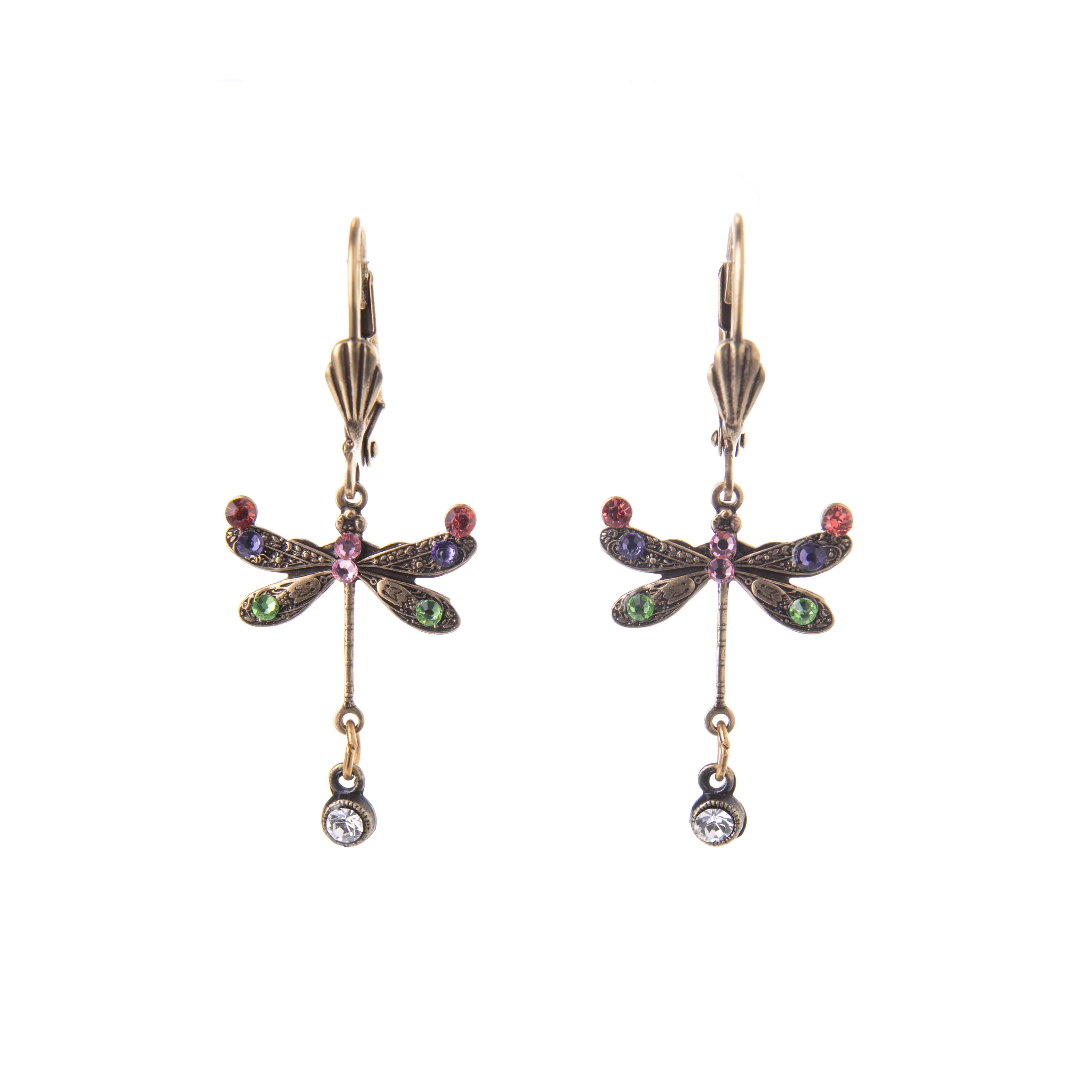 BONNIE CRYSTAL DRAGONFLY EARRINGS