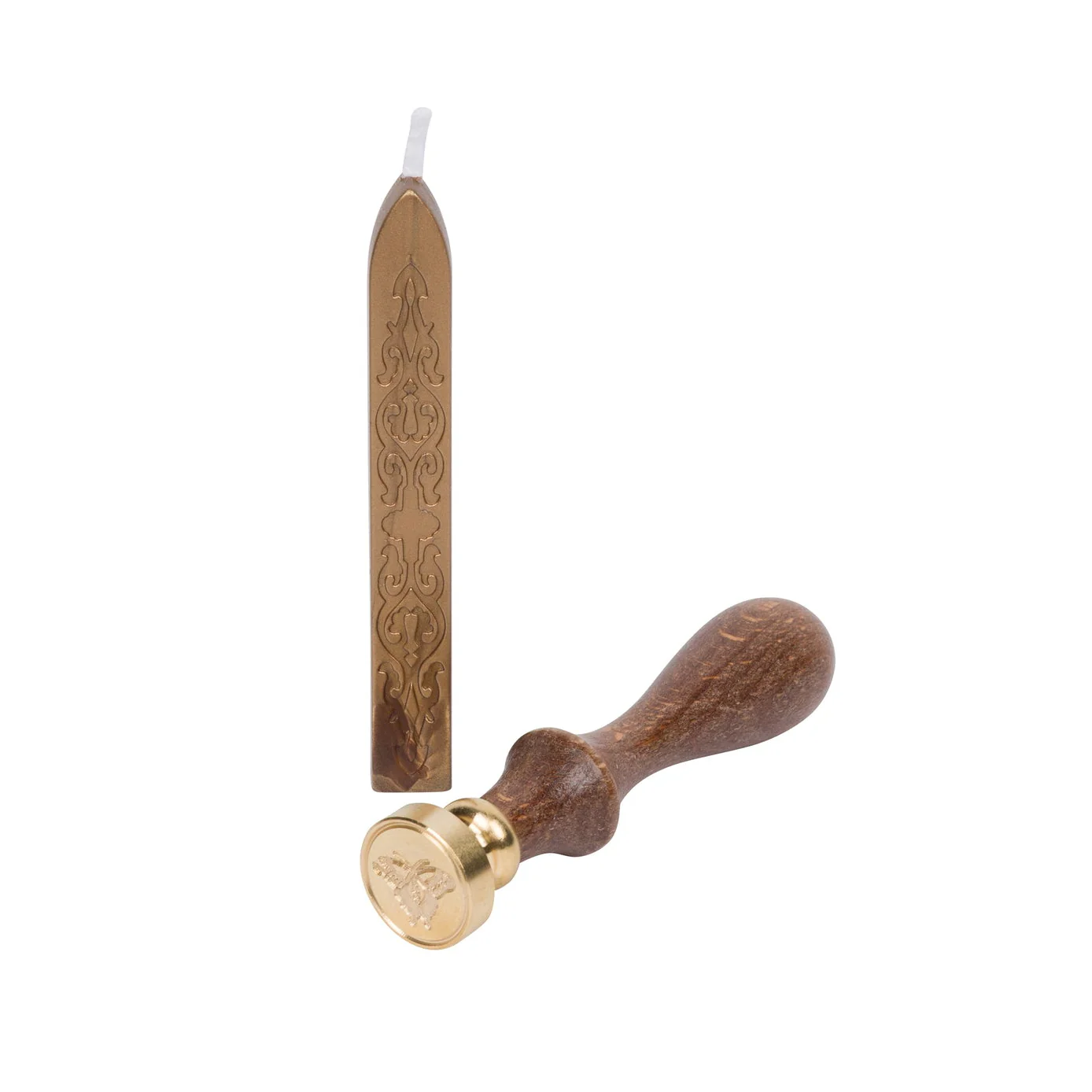 BRASS SEAL AND WAX SET - Image 4