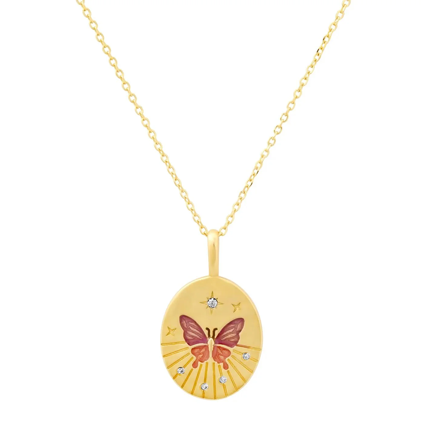 BUTTERFLY PENDANT NECKLACE