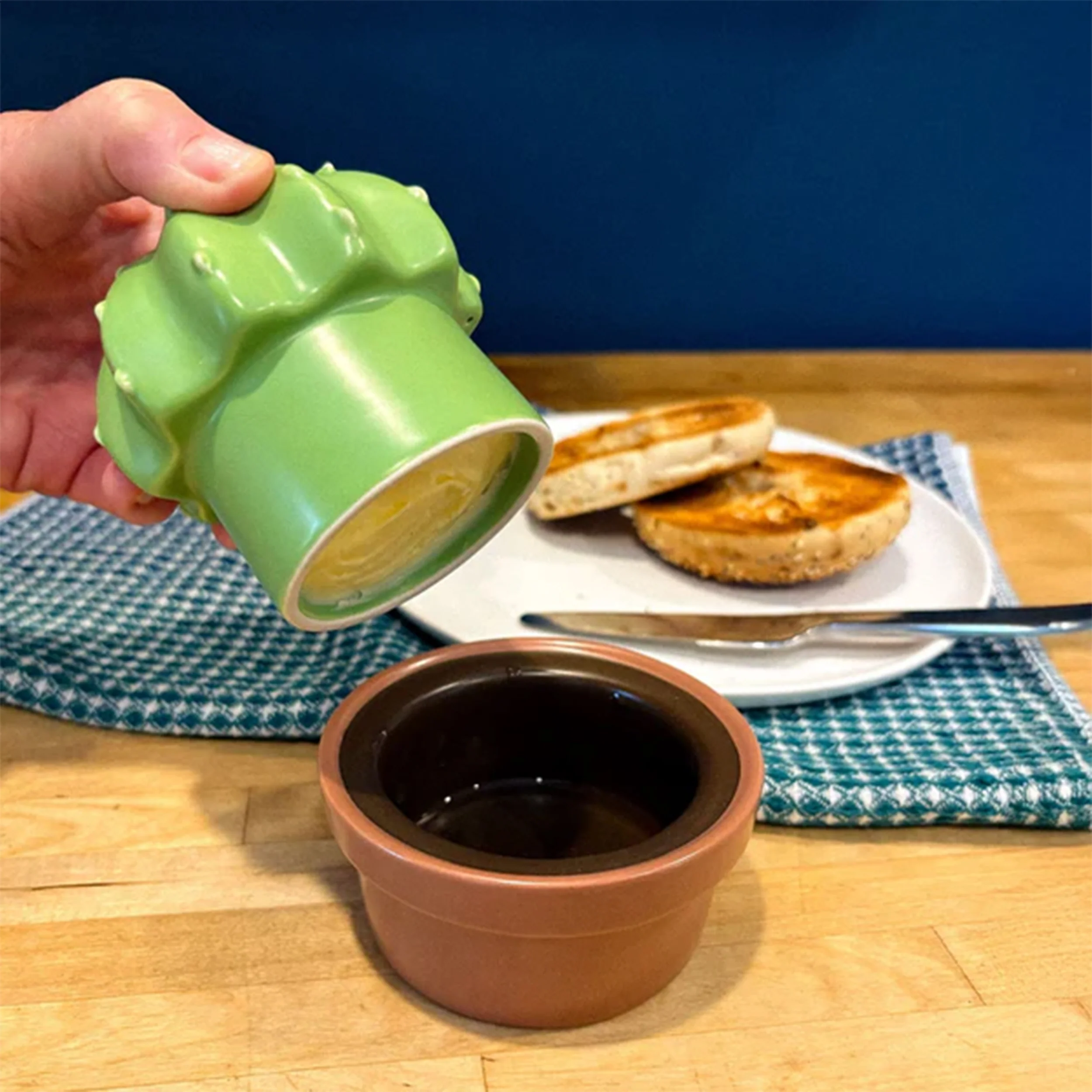 CACTUS BUTTER STORAGE DISH - Image 3