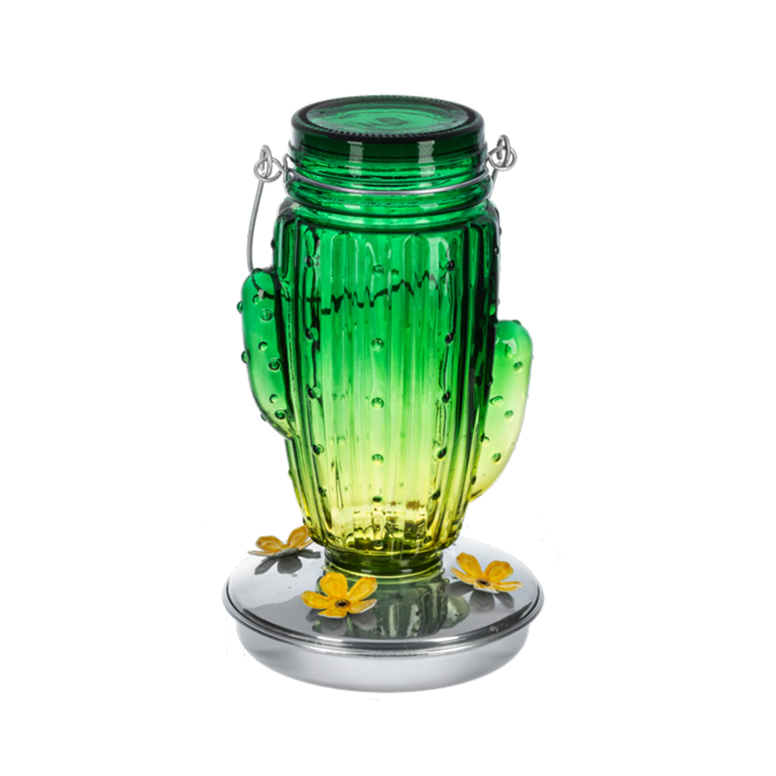CACTUS HUMMINGBIRD FEEDER