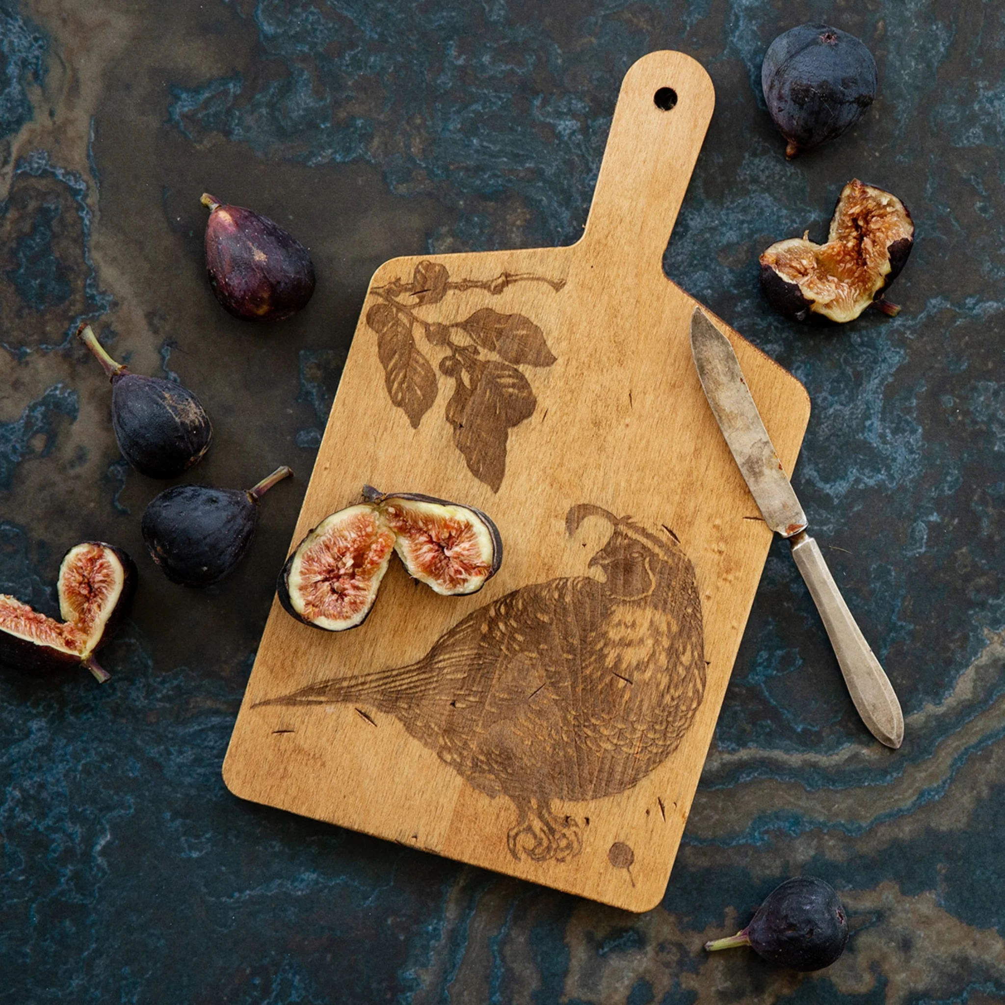 CALIFORNIA QUAIL SERVING BOARD - Image 2