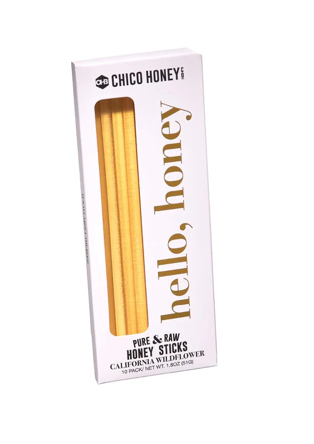 CALIFORNIA WILDFLOWER HONEY STICKS