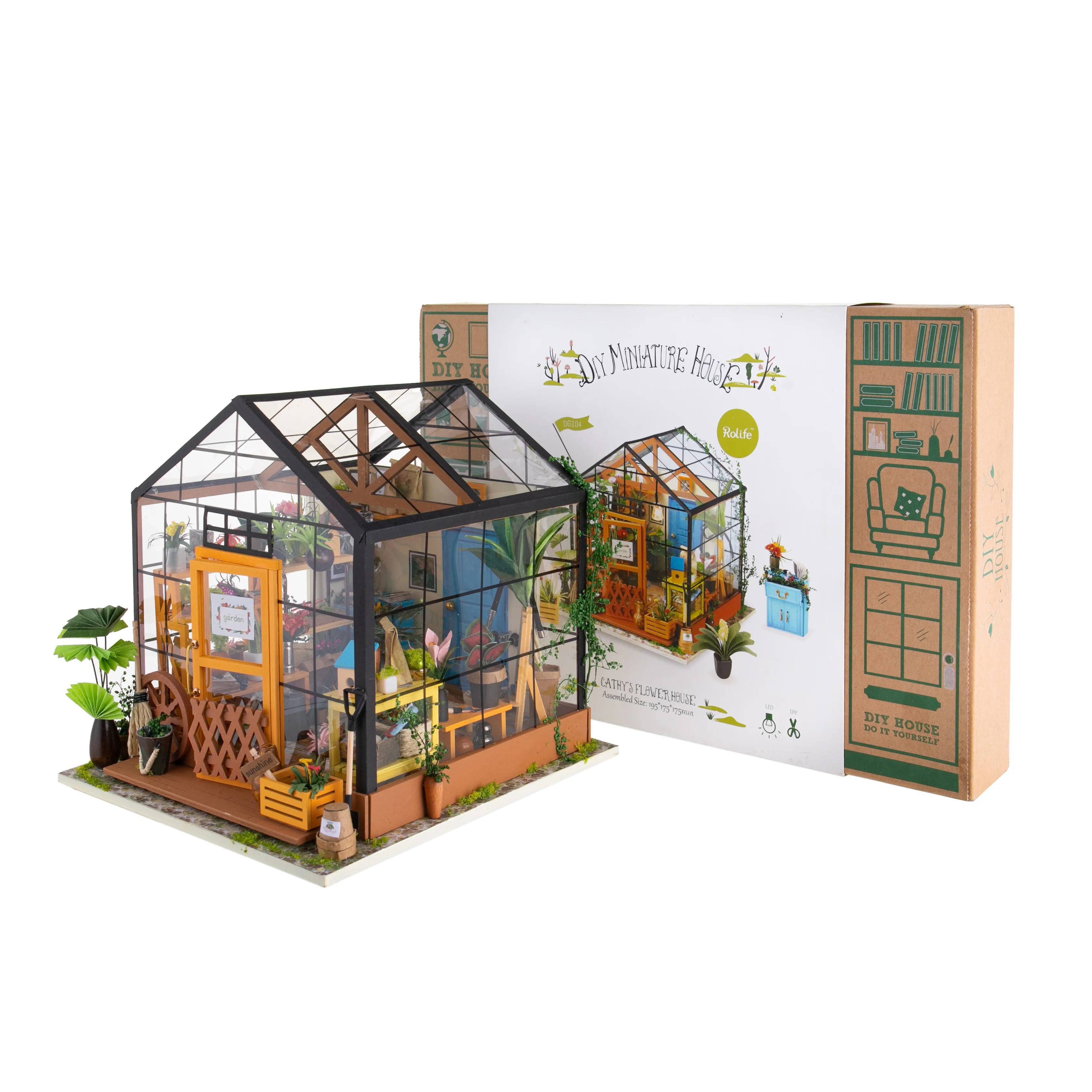 CATHY'S FLOWER HOUSE MINIATURE KIT - Image 2