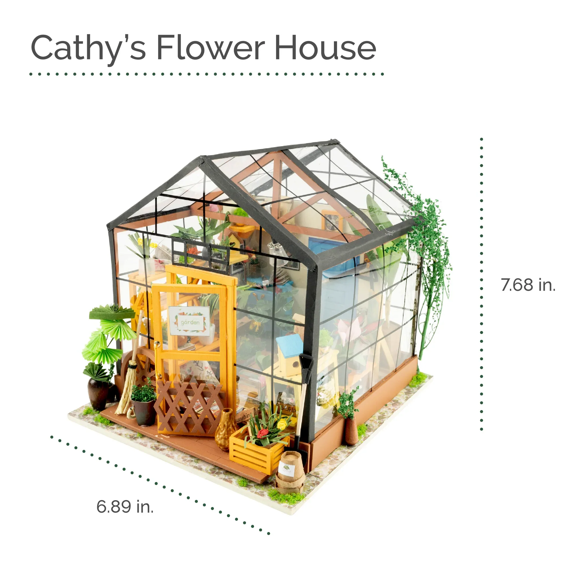 CATHY'S FLOWER HOUSE MINIATURE KIT - Image 4