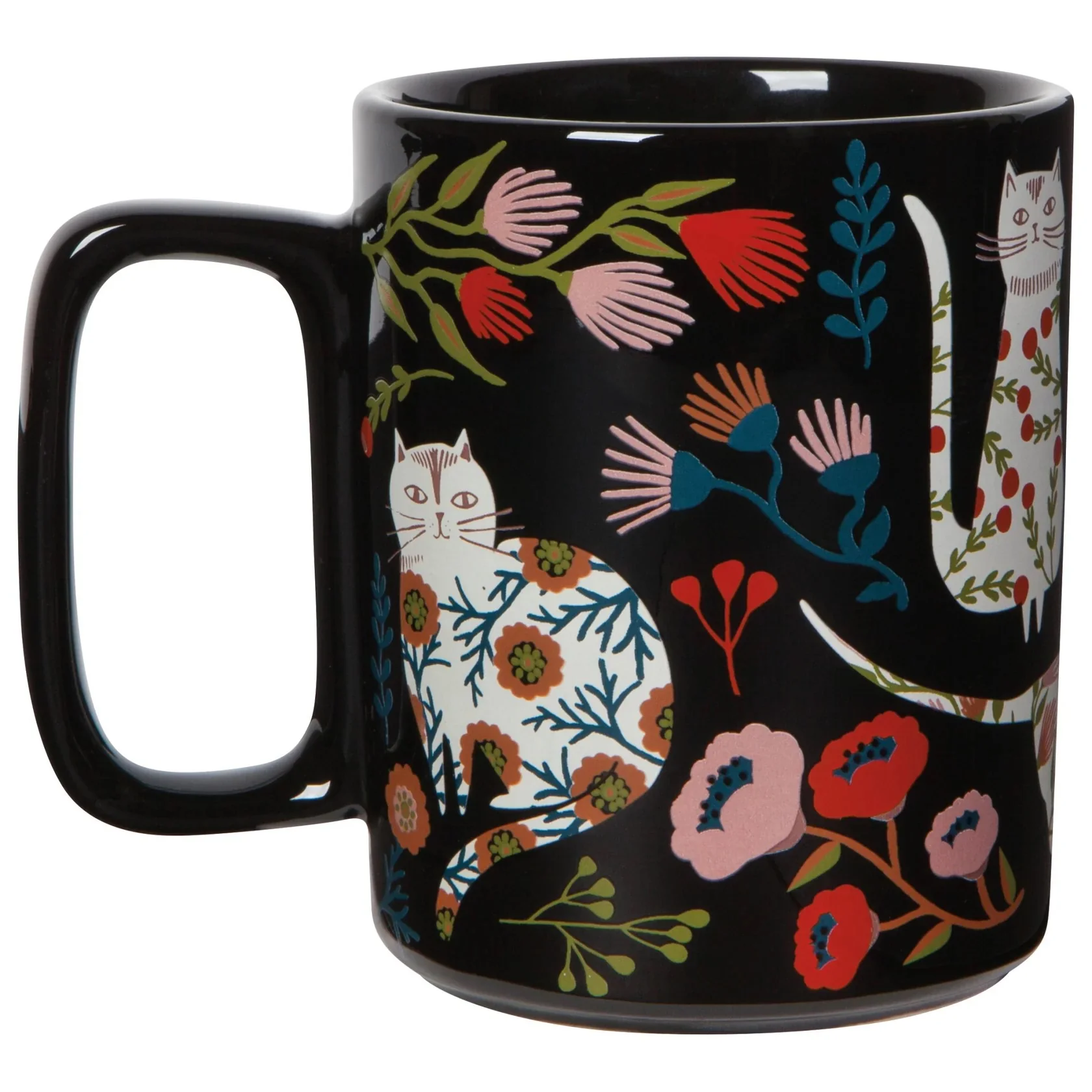 CATS AND BLOOMS MUG - Image 2