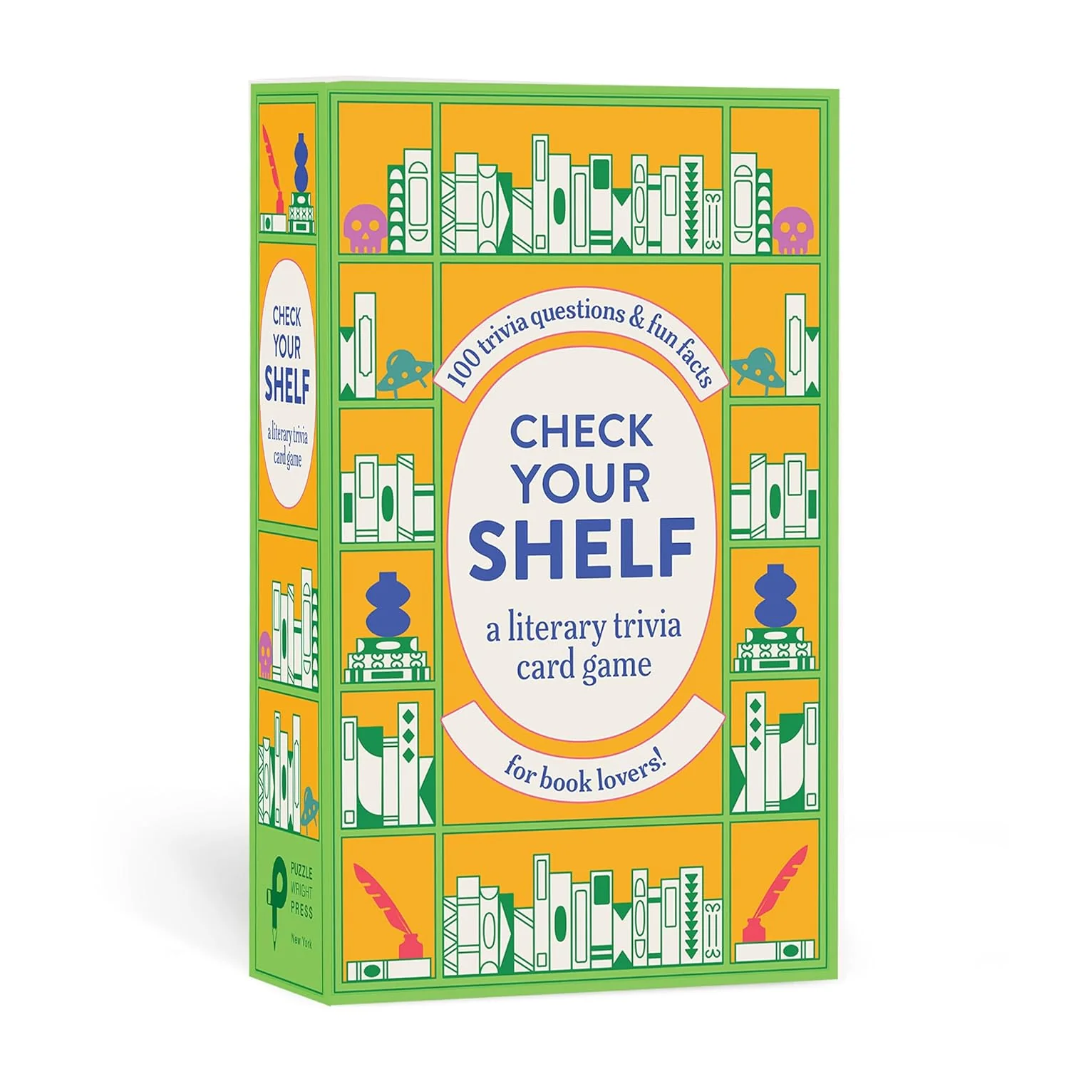 CHECK YOUR SHELF: A LITERARY TRIVIA CARD GAME