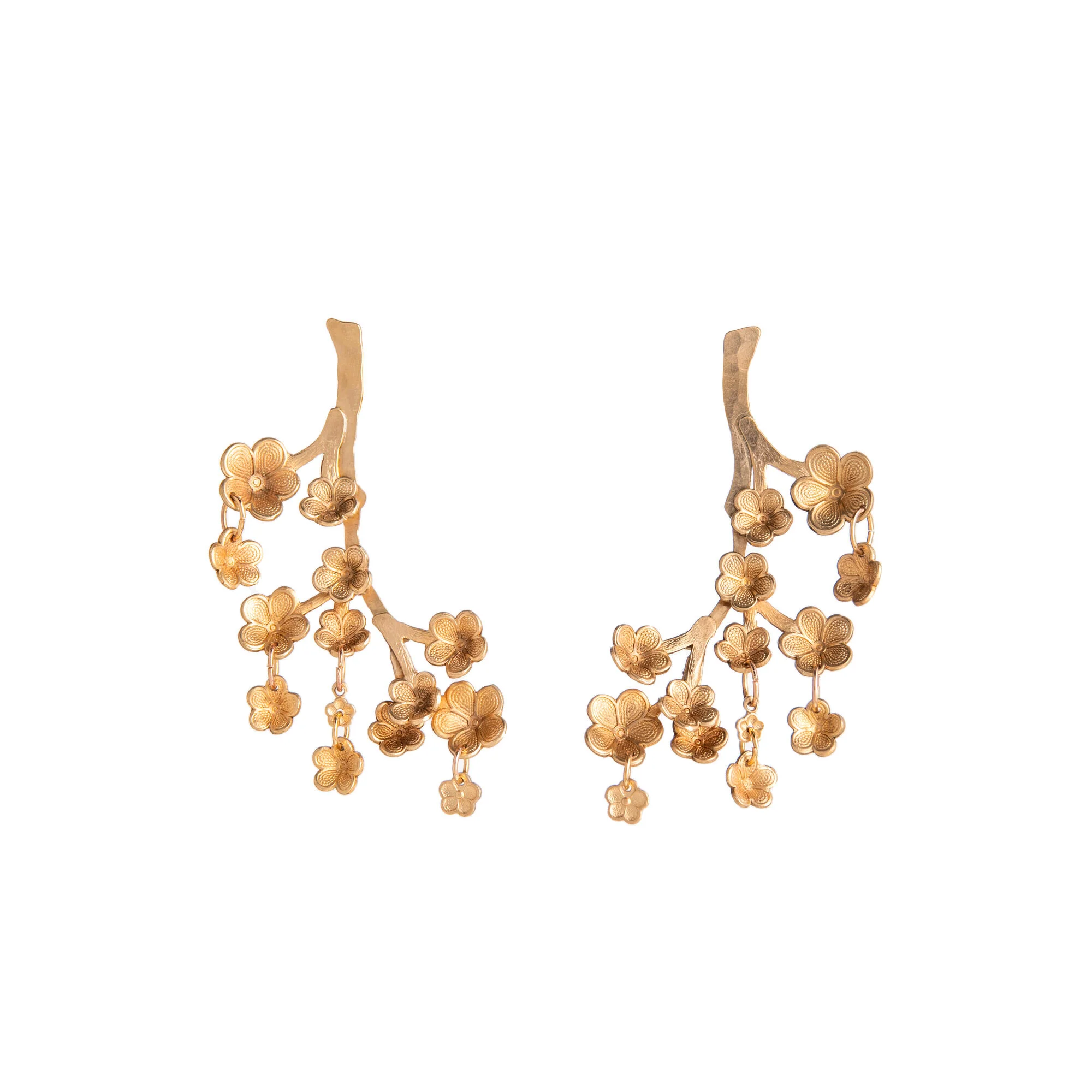 CHERRY BLOSSOM STATEMENT EARRINGS