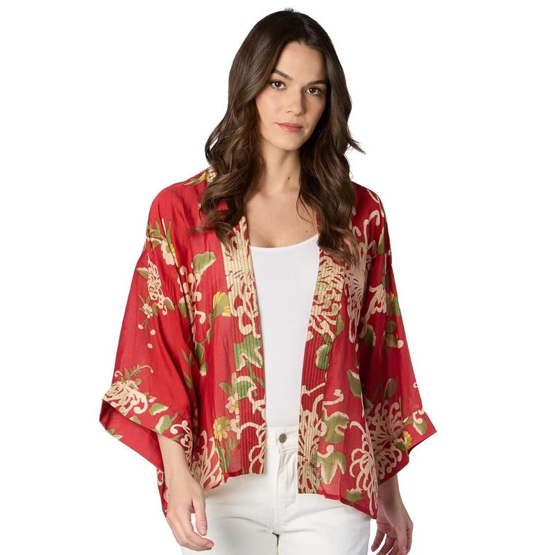 CHRYSANTHEMUM SHORT KIMONO - Image 3