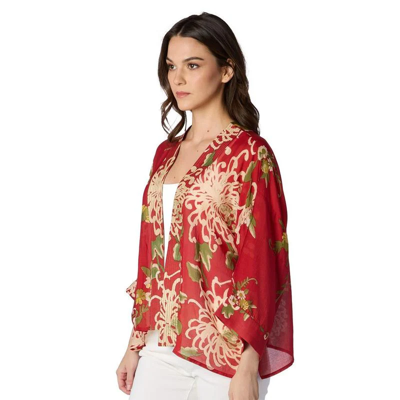 CHRYSANTHEMUM SHORT KIMONO - Image 4