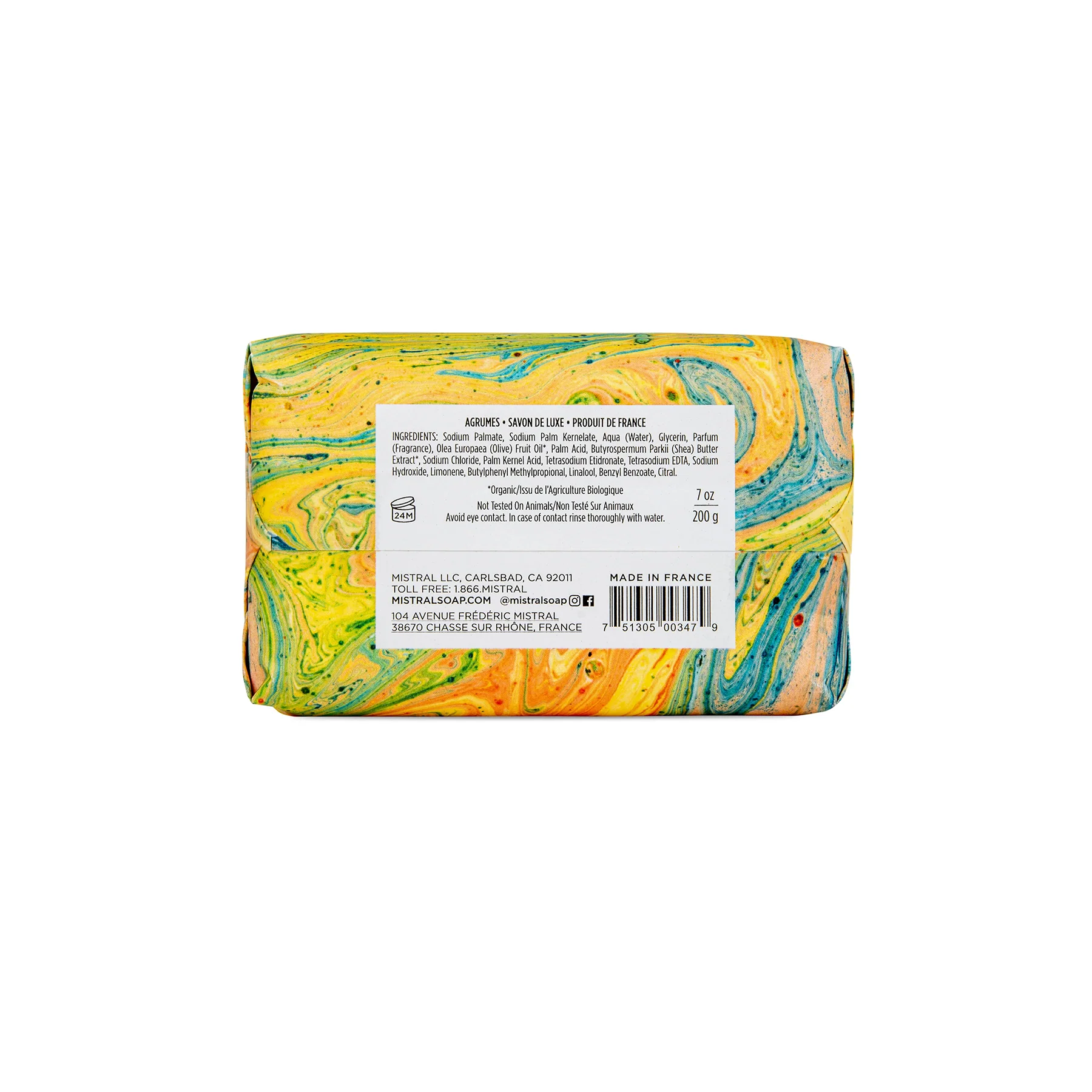 CITRUS MARBLES BAR SOAP - Image 2
