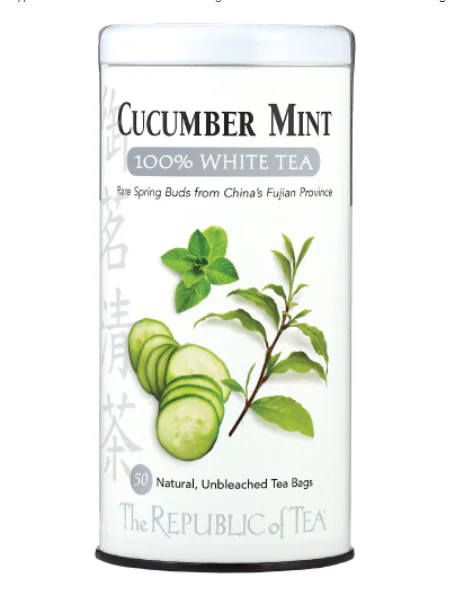 CUCUMBER MINT WHITE TEA TIN