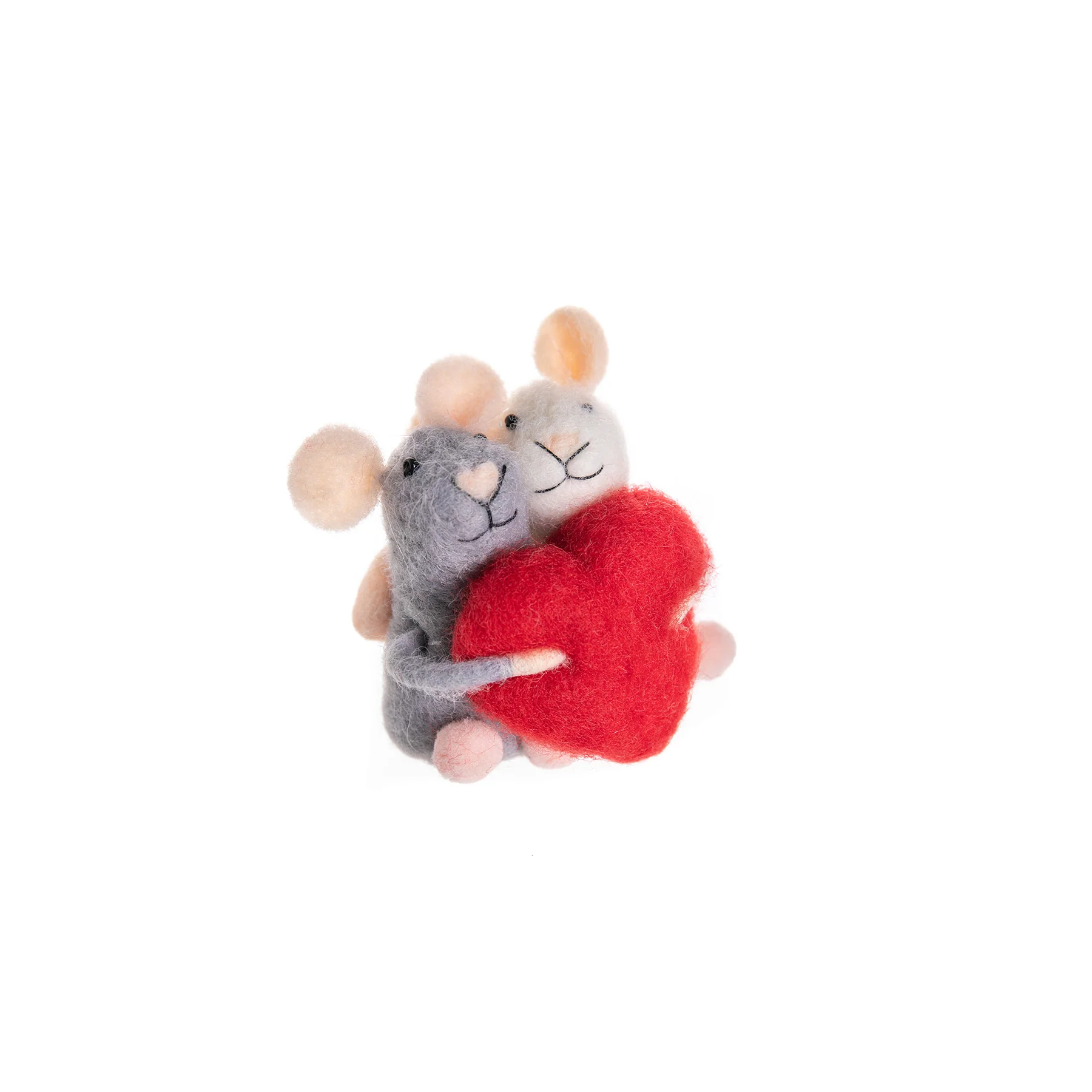 CUDDLING FELT MICE