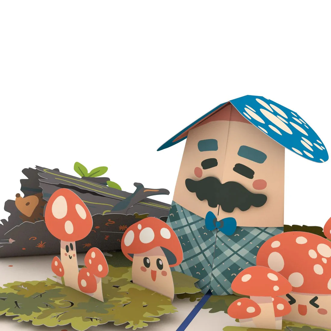 DAD, YOU'RE A FUNGI - POP UP CARD - Image 2