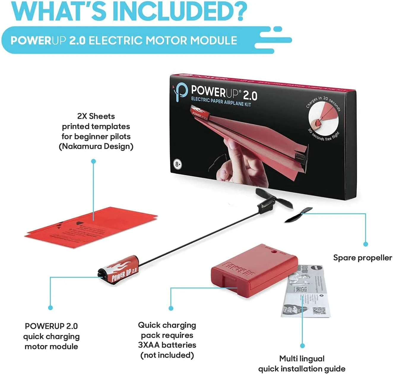 ELECTRIC PAPER AIRPLANE KIT - Image 6