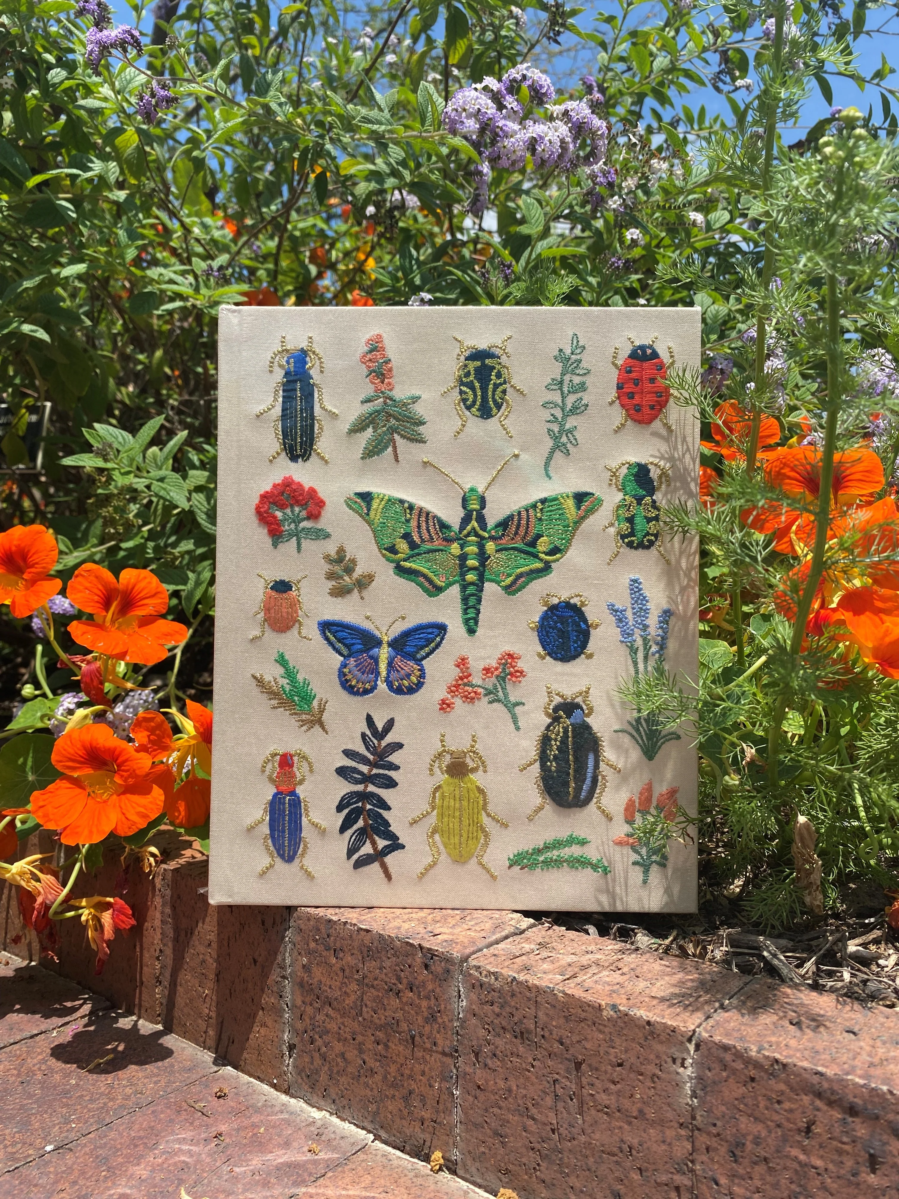 EMBROIDERED SKETCHBOOK - CURIO BUGS - Image 3