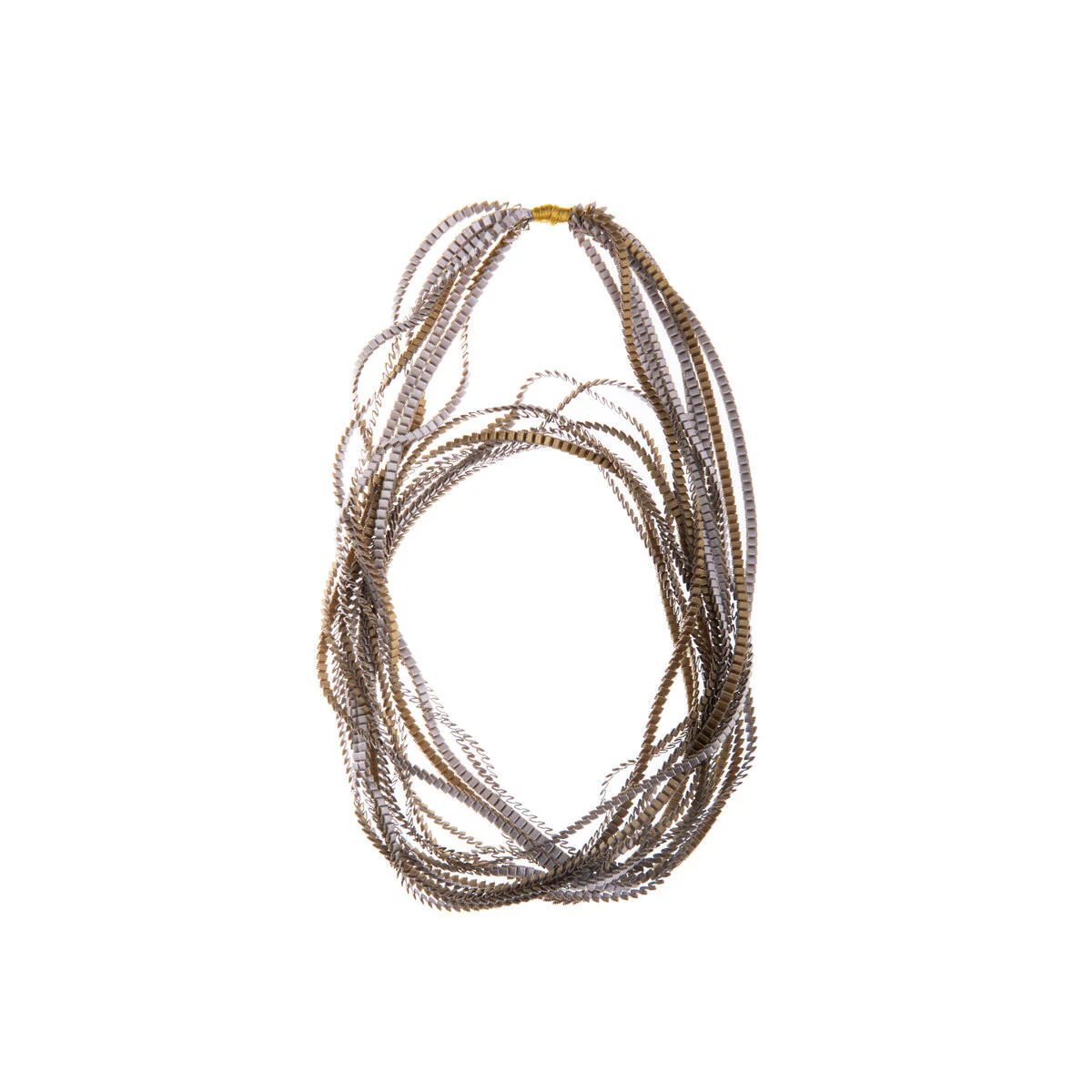 PLEATED RIBBON NECKLACE - Image 11