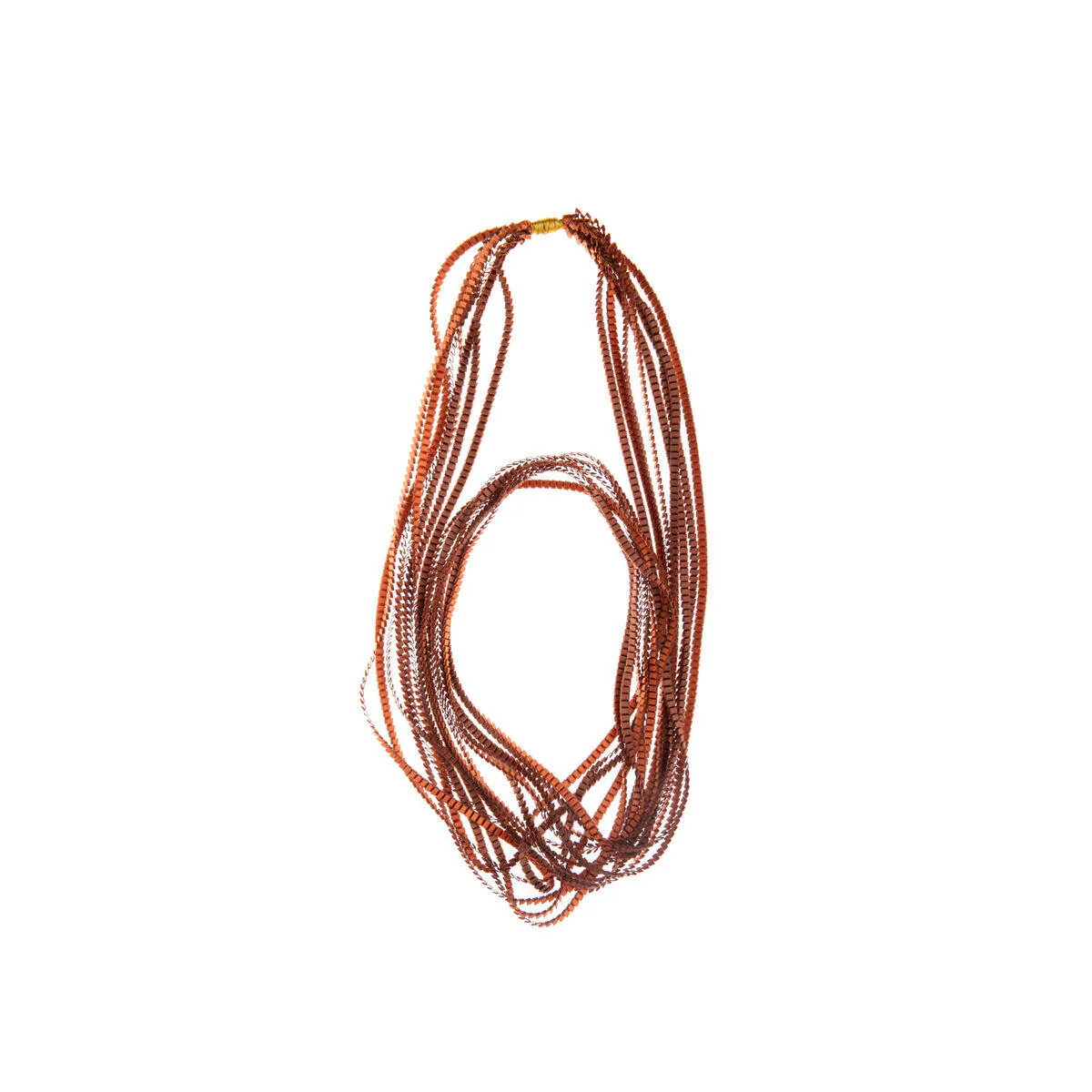 PLEATED RIBBON NECKLACE - Image 5