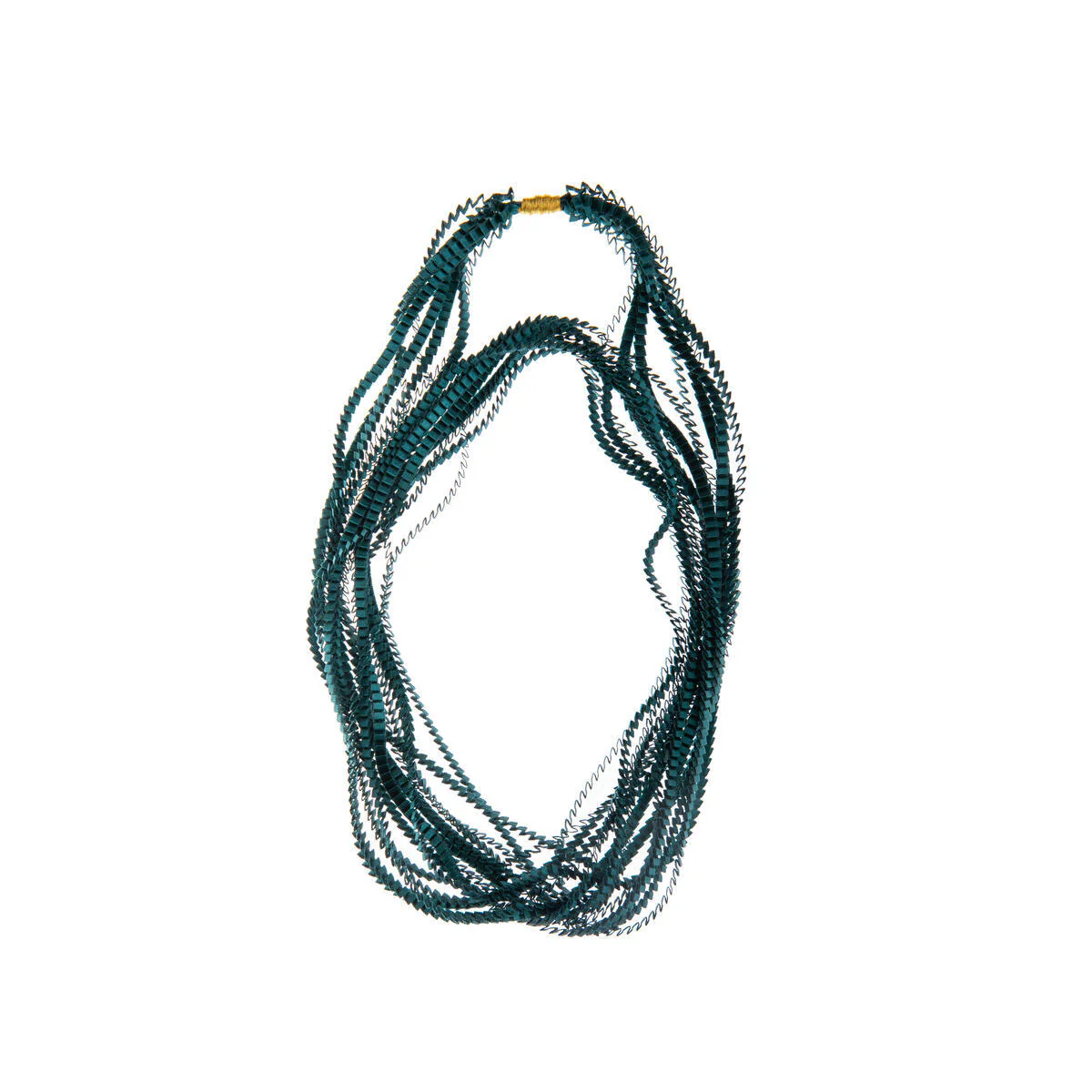 PLEATED RIBBON NECKLACE - Image 7