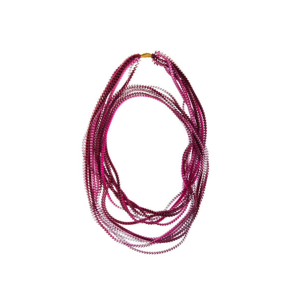 PLEATED RIBBON NECKLACE - Image 9
