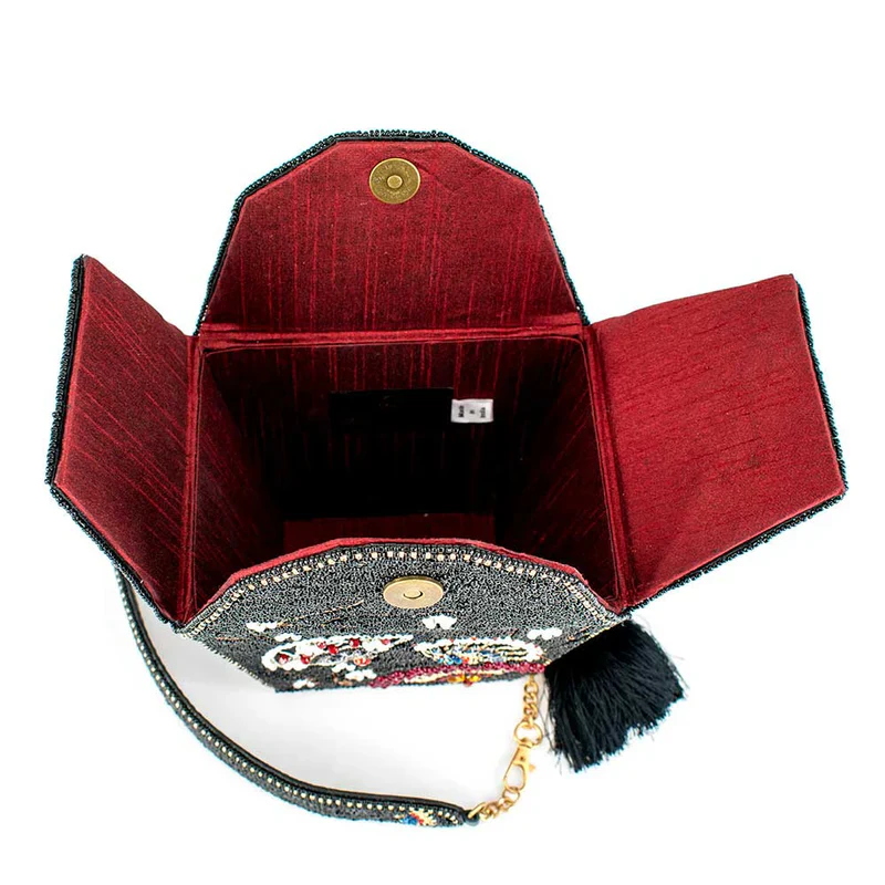 FANFARE BEADED BOX PURSE - Image 4