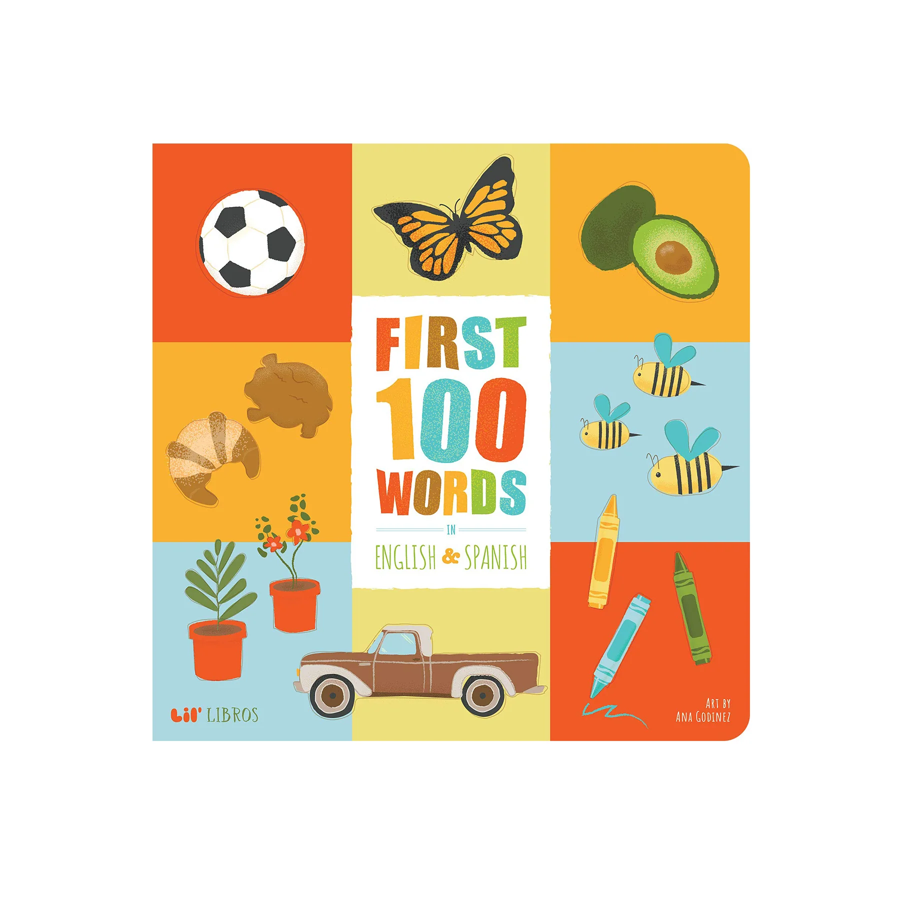 FIRST 100 WORDS IN ENGLISH AND SPANISH