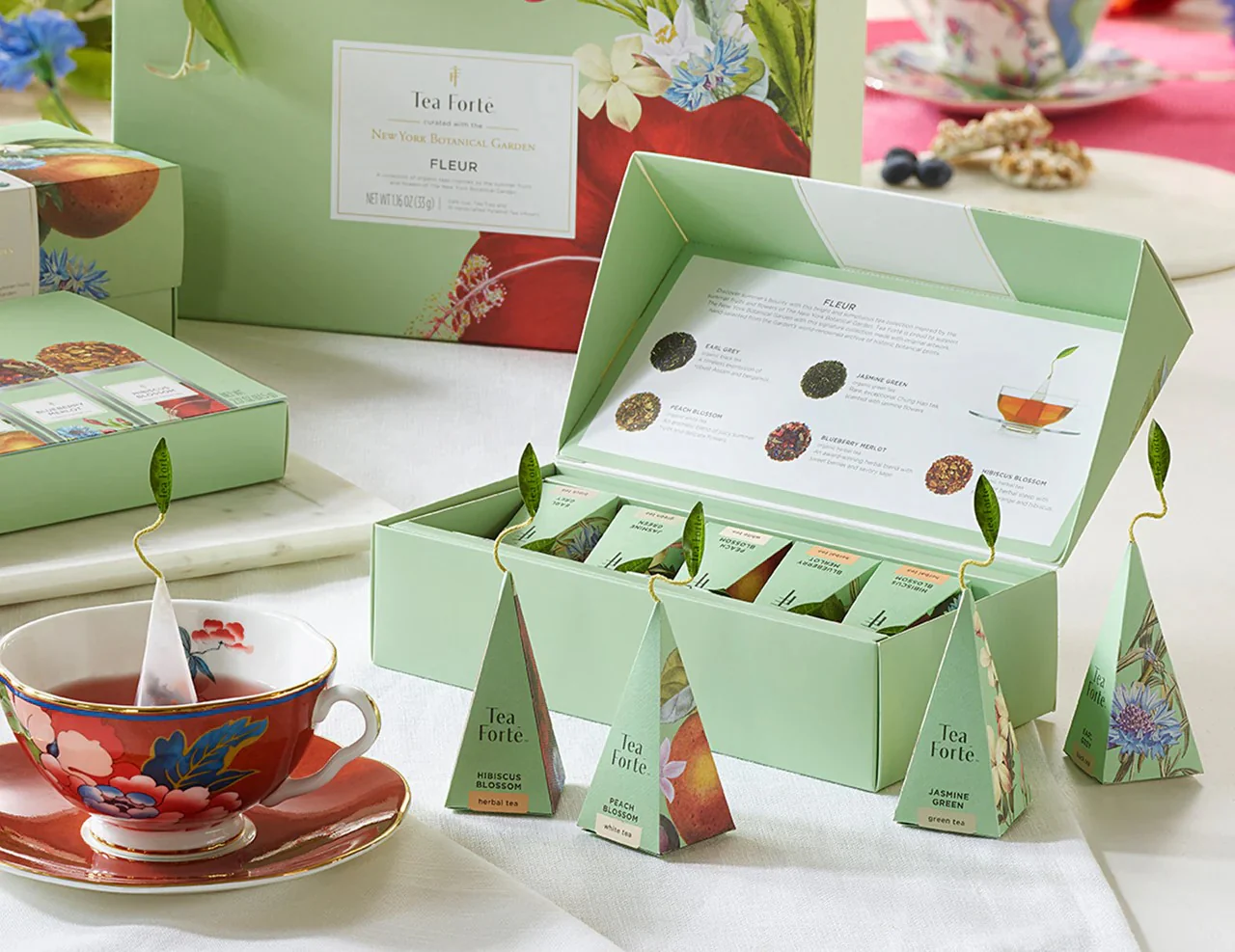 FLEUR PETITE TEA PRESENTATION BOX - Image 4