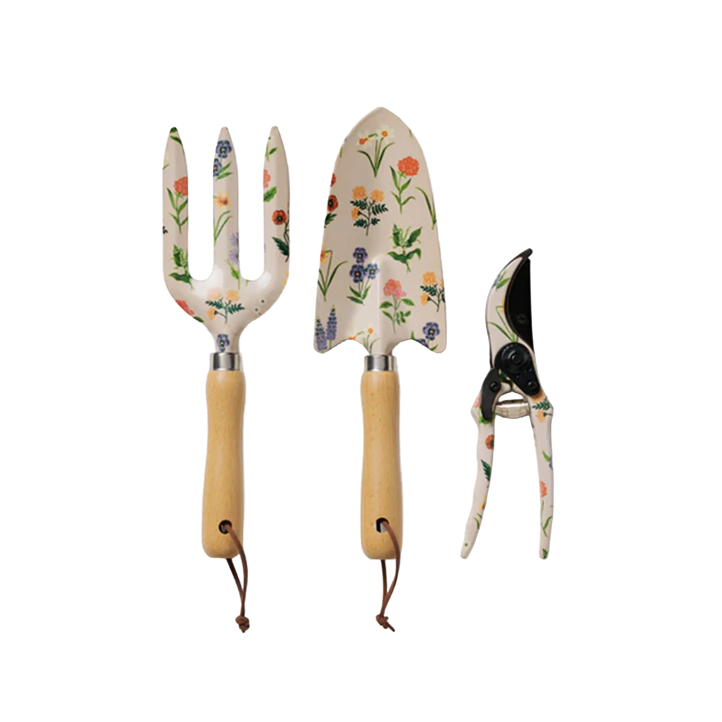 FLORAL PRINT GARDENING TOOL SET - Image 2