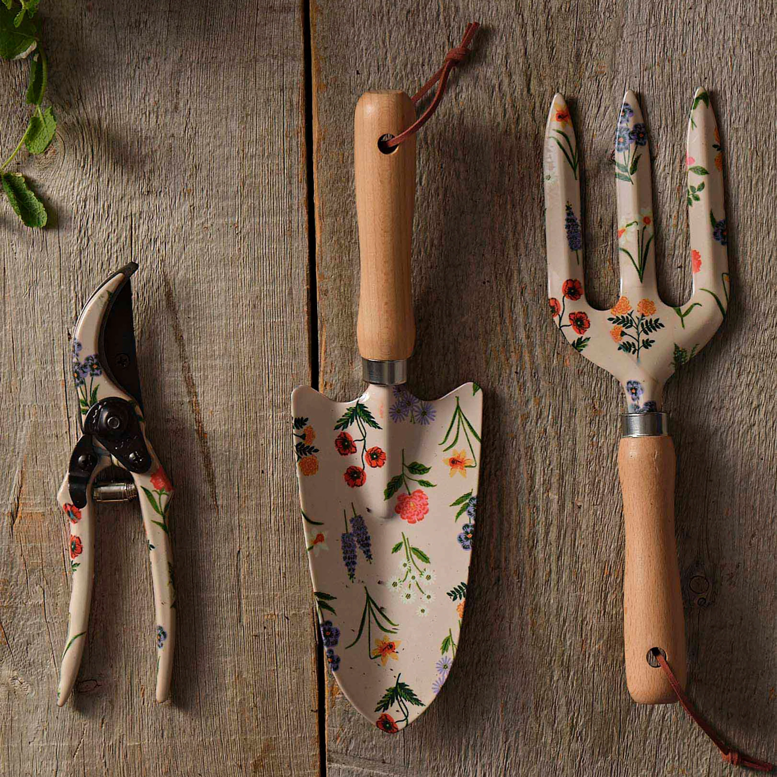 FLORAL PRINT GARDENING TOOL SET - Image 3