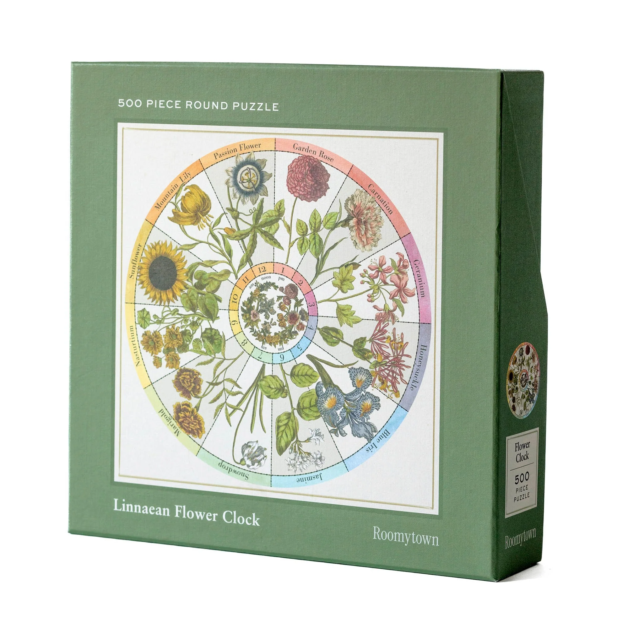 FLOWER CLOCK PUZZLE