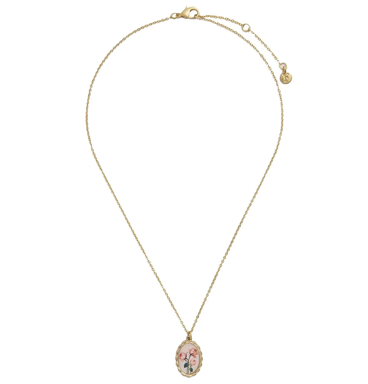 FRAMED ROSES NECKLACE - Image 2