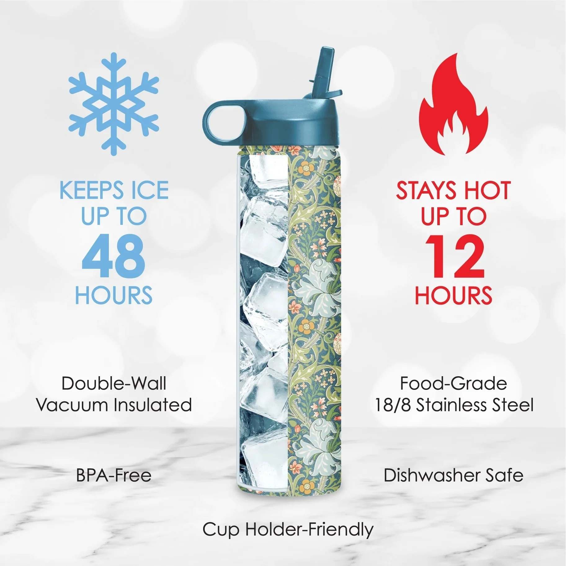 GOLDEN LILY HYDRATION BOTTLE - Image 2