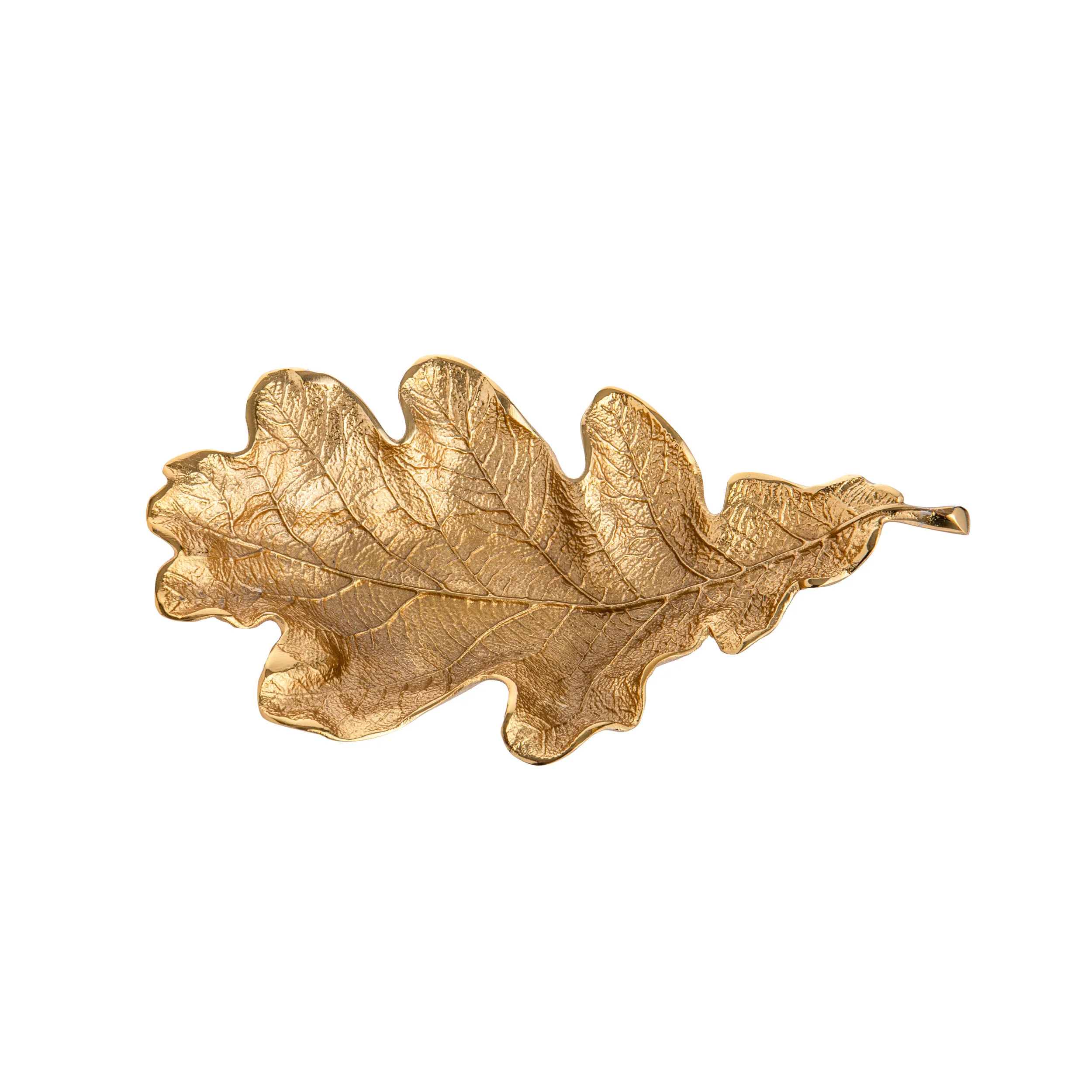 GOLDEN OAK LEAF DISH - Image 3