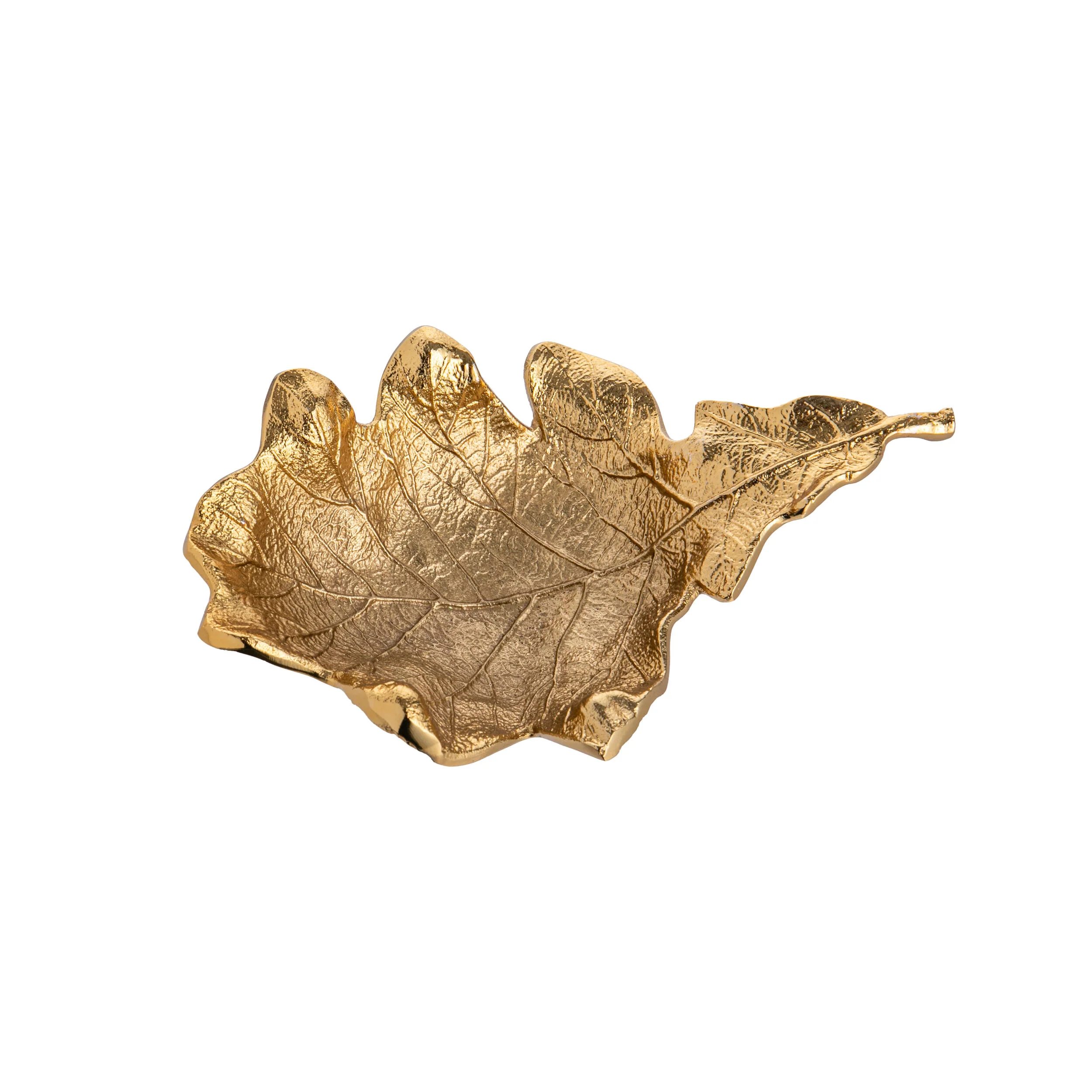 GOLDEN OAK LEAF DISH - Image 5